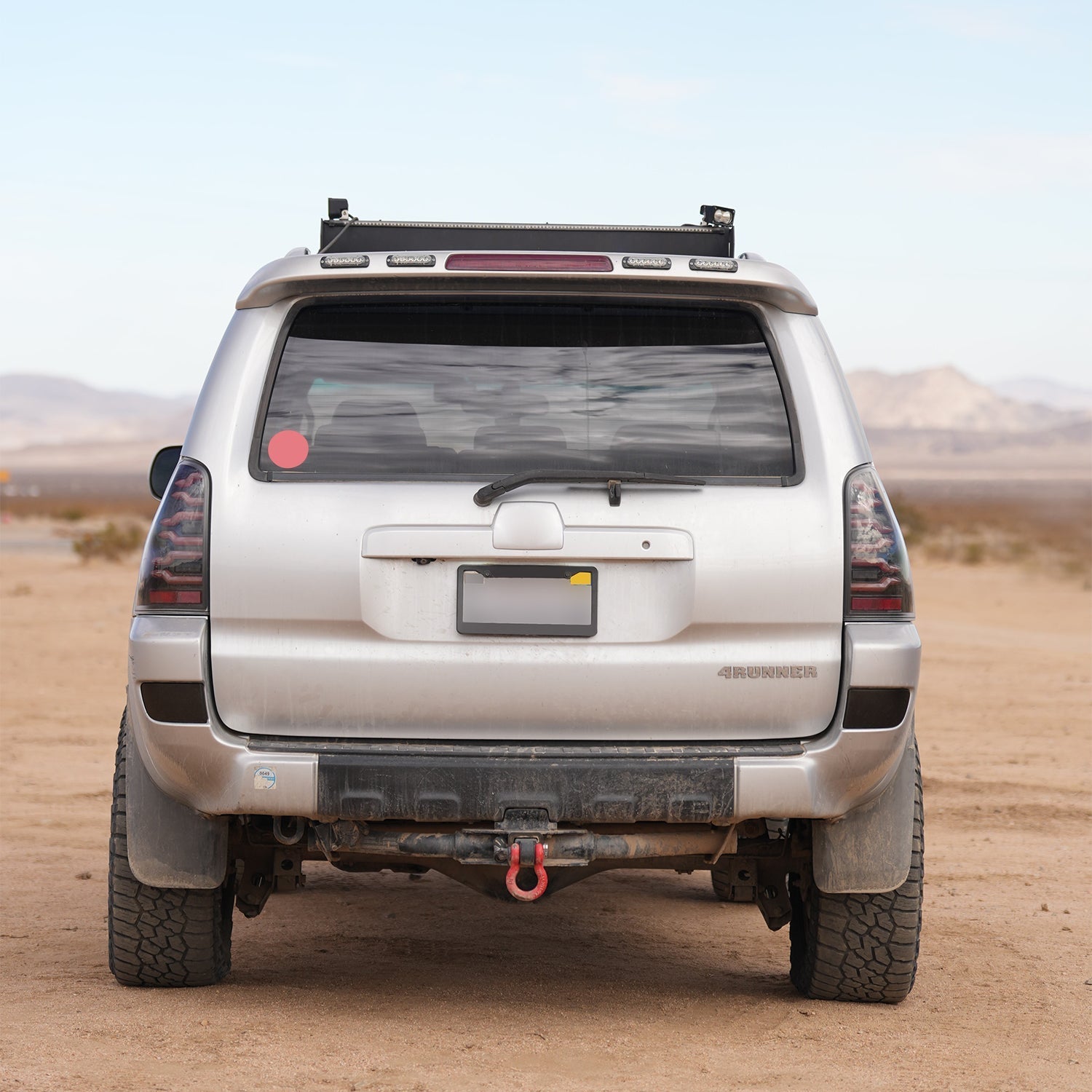 03-09 Toyota 4Runner LUXX-Series LED Tail Lights Black-Red