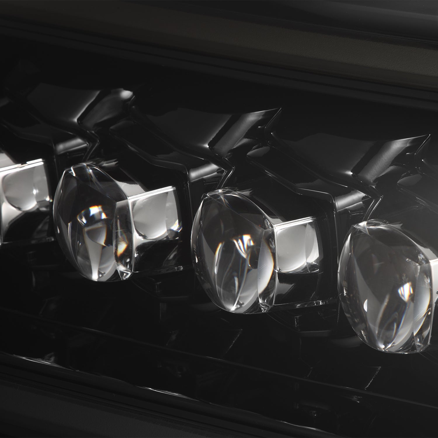 03-09 Toyota 4Runner NOVA-Series LED Projector Headlights Alpha-Black