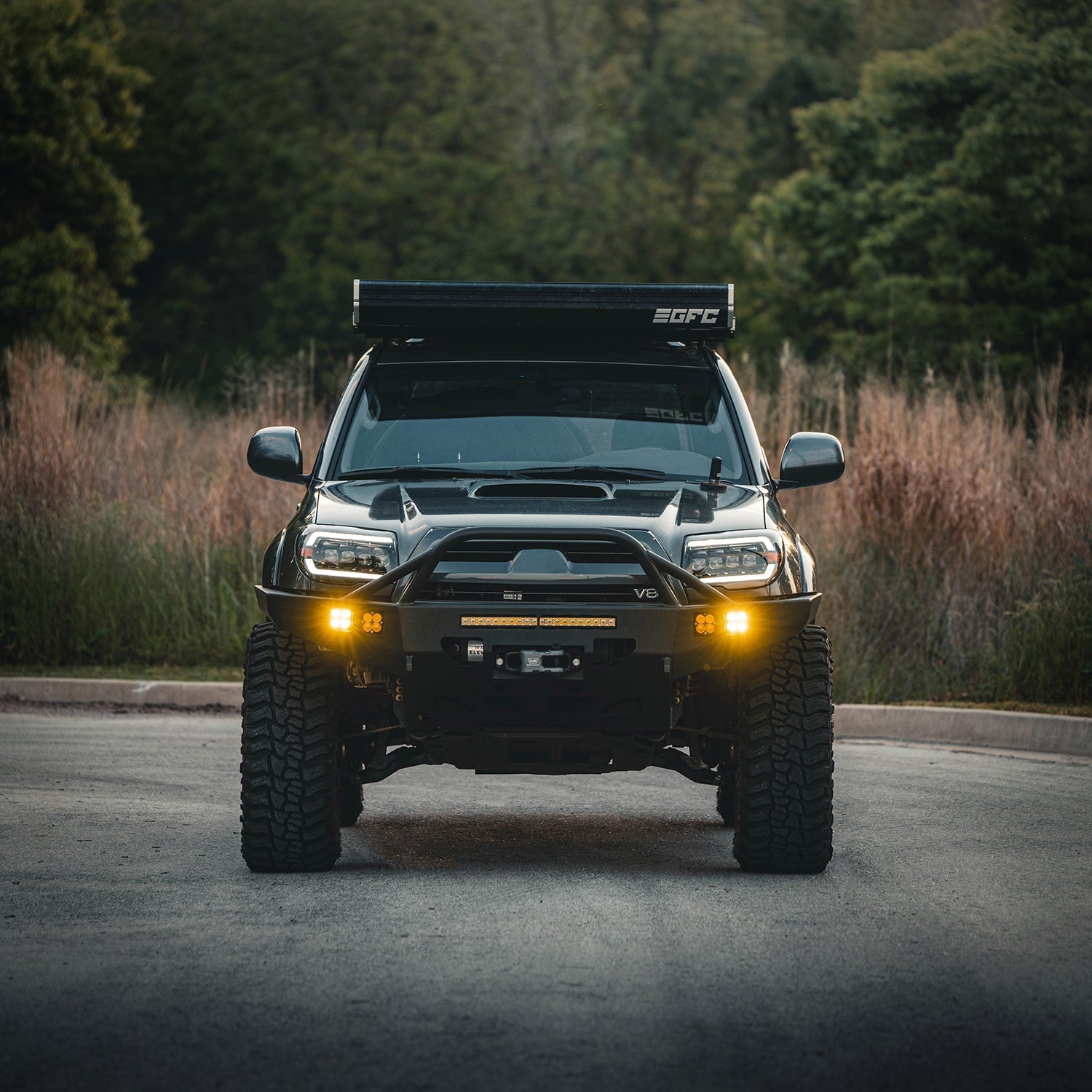 03-09 Toyota 4Runner NOVA-Series LED Projector Headlights Black