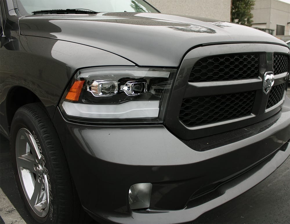 09-18 Ram Truck MK II PRO-Series Halogen Projector Headlights Black