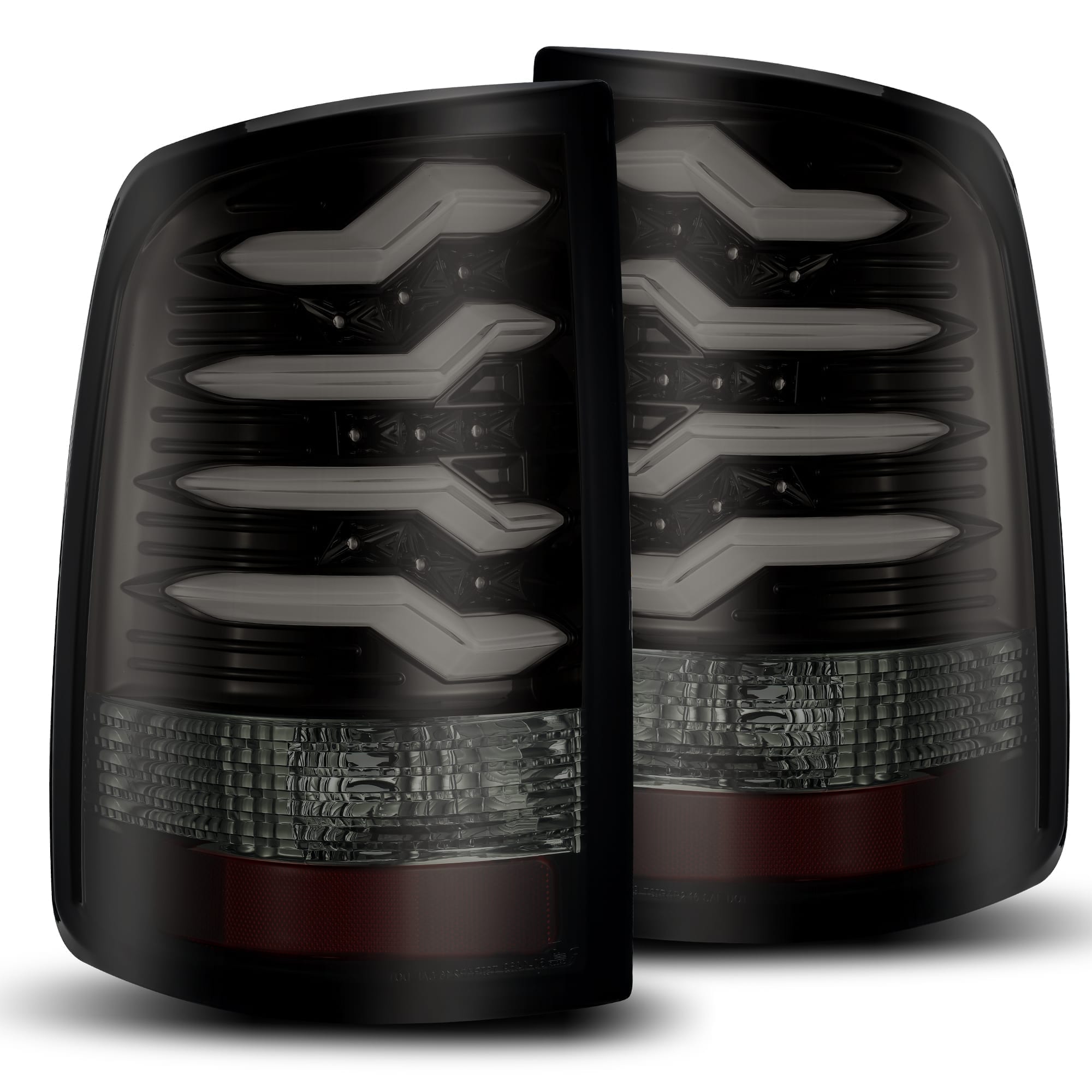 09-18 Ram Truck PRO-Series LED Tail Lights Jet Black