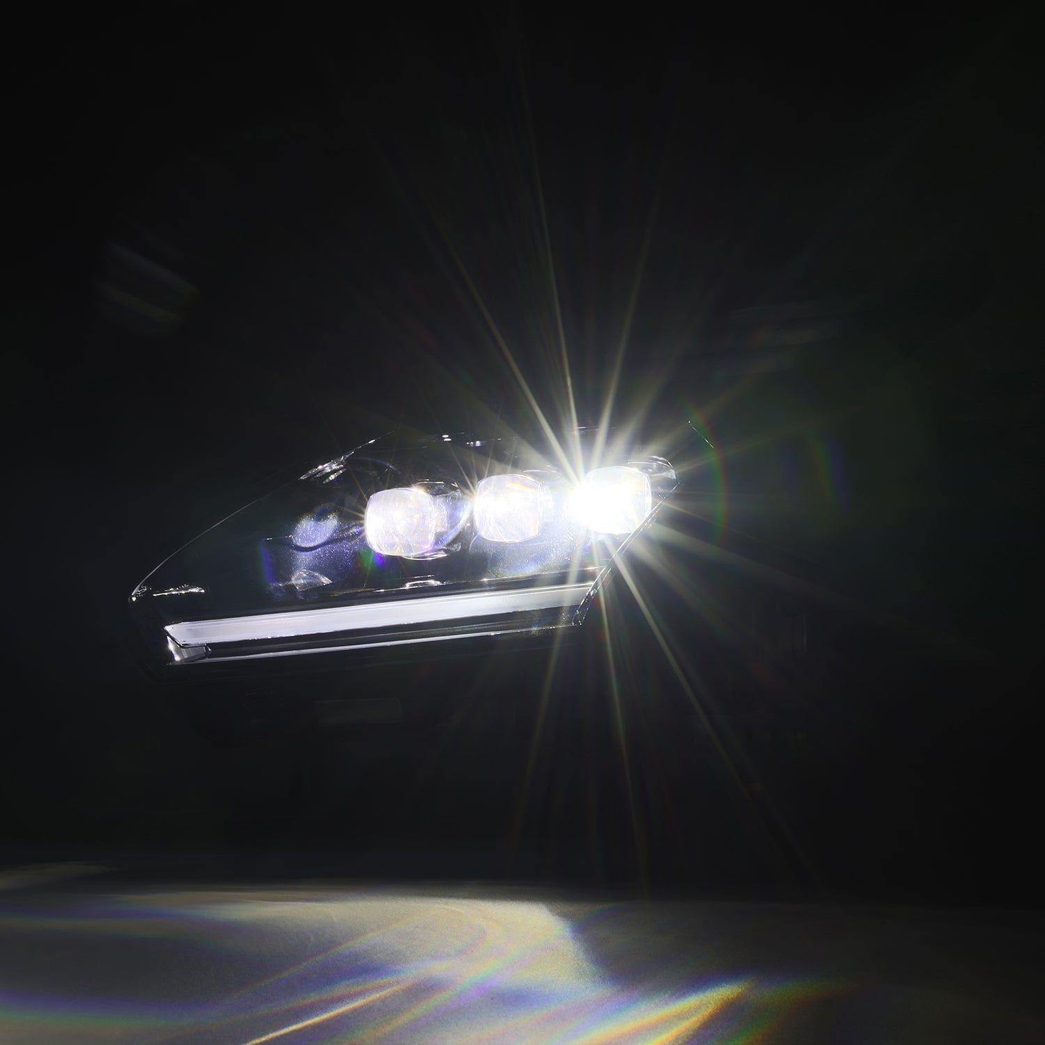 09-25 Nissan GT-R NOVA-Series LED Projector Headlights Alpha-Black