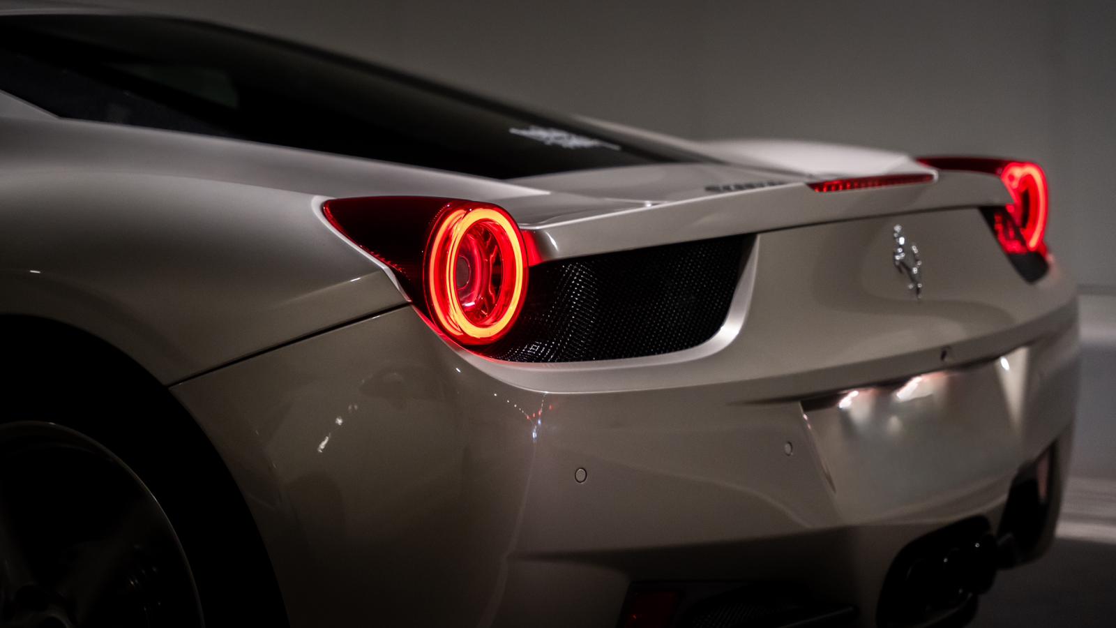 10-15 Ferrari 458 NOVA-Series Prismatic LED Tail Lights Red Clear