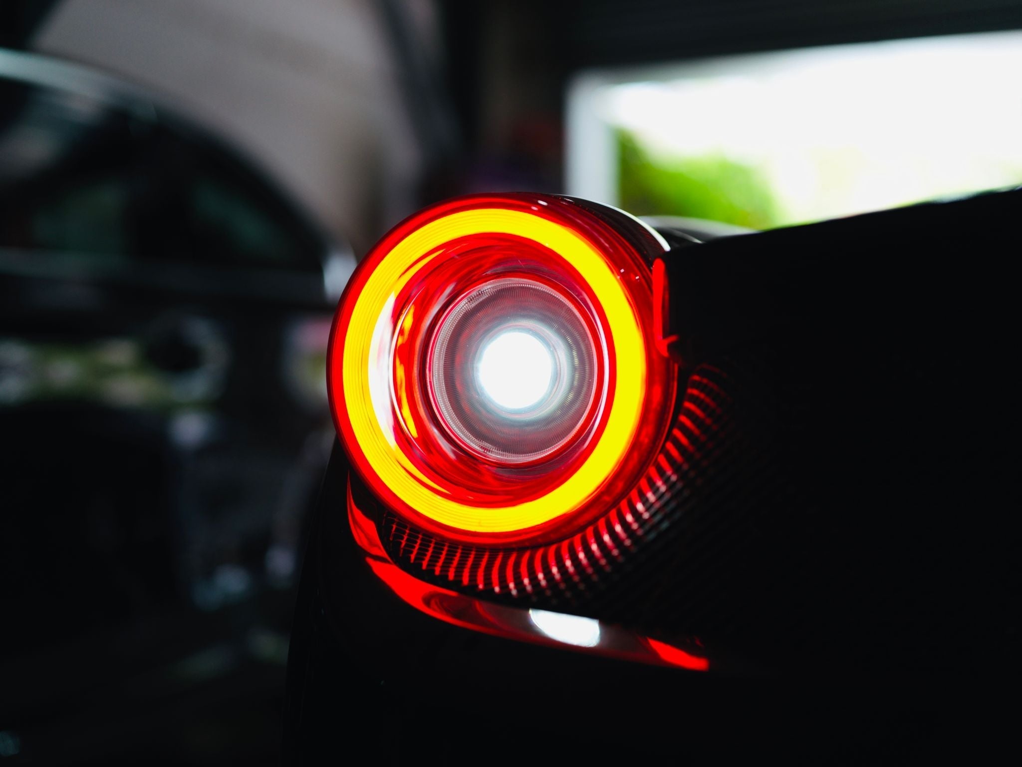 10-15 Ferrari 458 NOVA-Series Prismatic LED Tail Lights Red Smoke