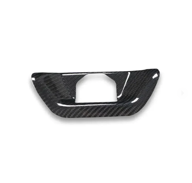 A90 Toyota Supra Carbon Fibre Rear Boot Lock Cover