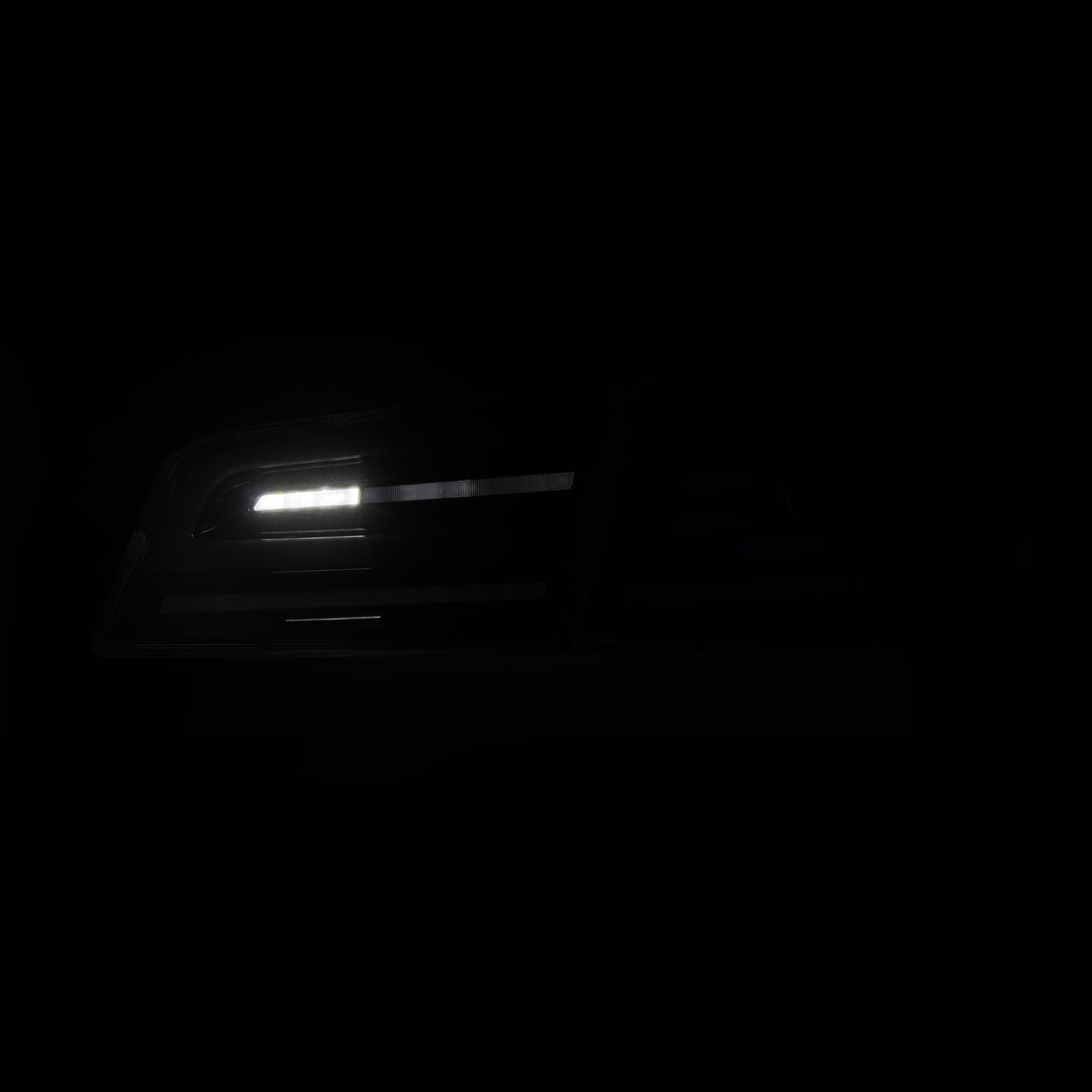 12-21 Tesla Model S LUXX-Series LED Tail Lights Black-Red (With Black Trunk Center Piece Replacement)