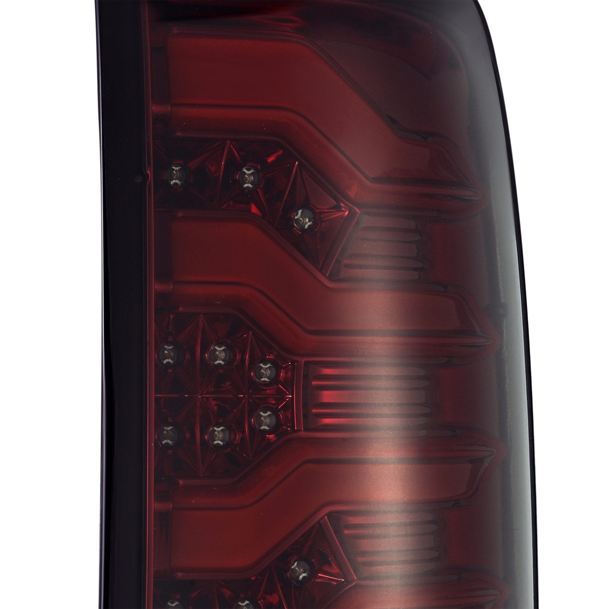 14-18 GMC Sierra 1500/2500HD/3500HD PRO-Series LED Tail Lights Red Smoke