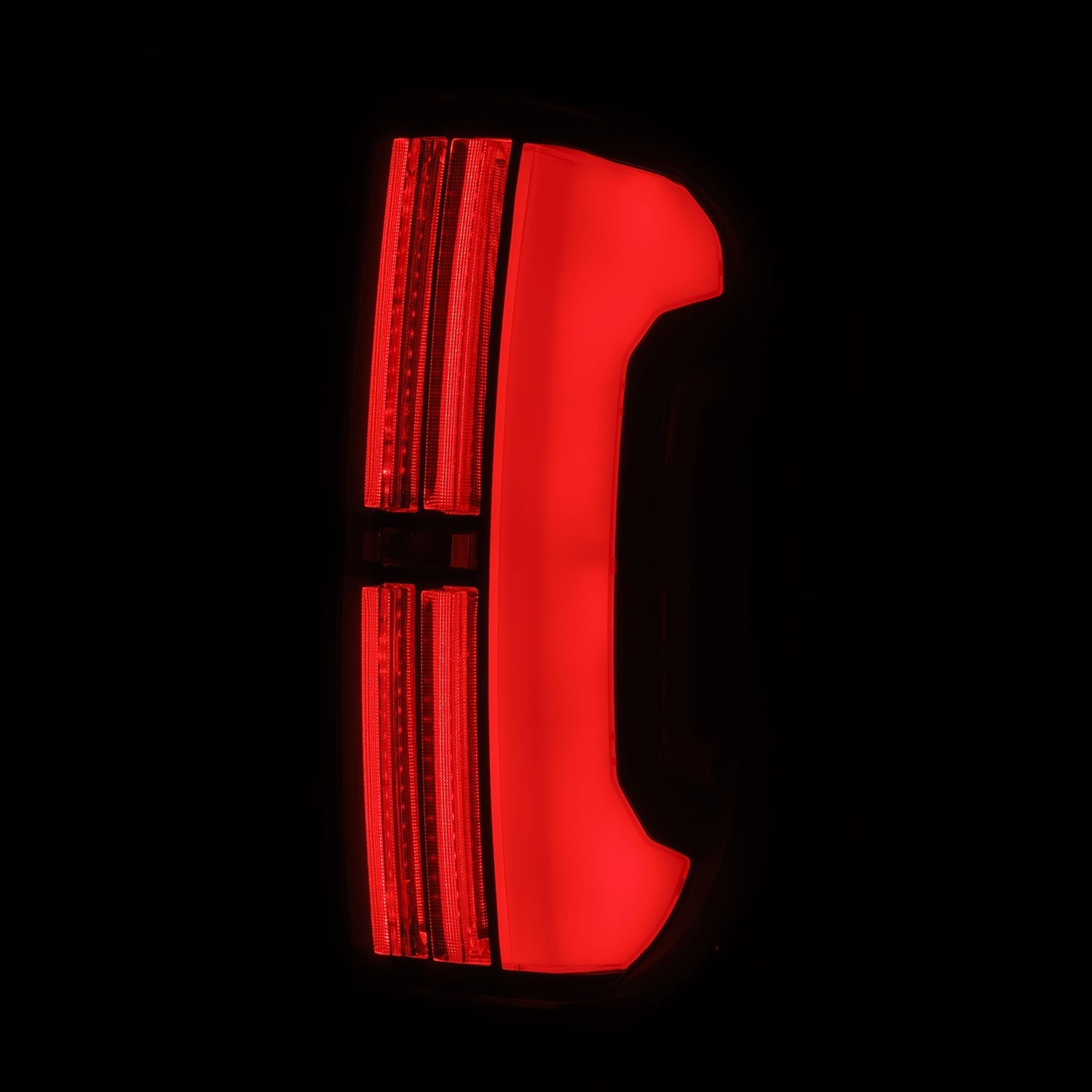 14-21 Toyota Tundra NOVA-Series Prismatic LED Tail Lights Alpha-Black