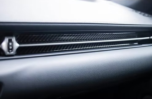 A90 Toyota Supra Carbon Fibre AC Console Panel Cover