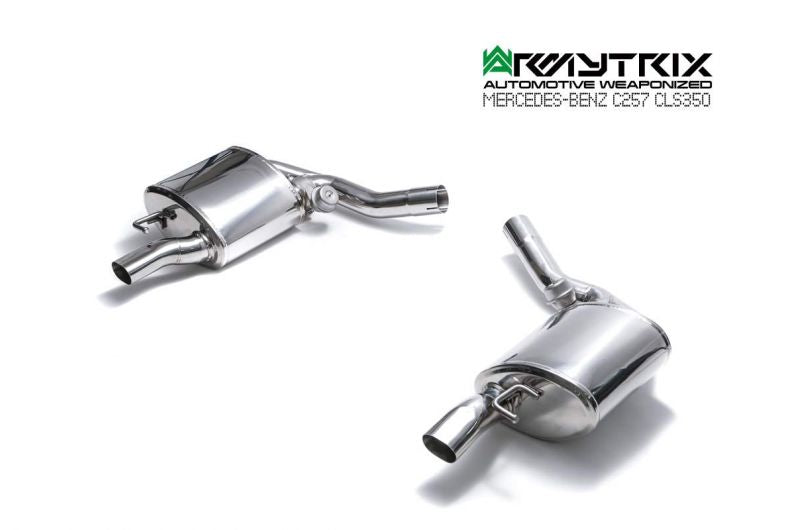 Armytrix Stainless Steel Valvetronic Cat Back Exhaust System Mercedes E350 W213 18+/CLS350 C257 18+