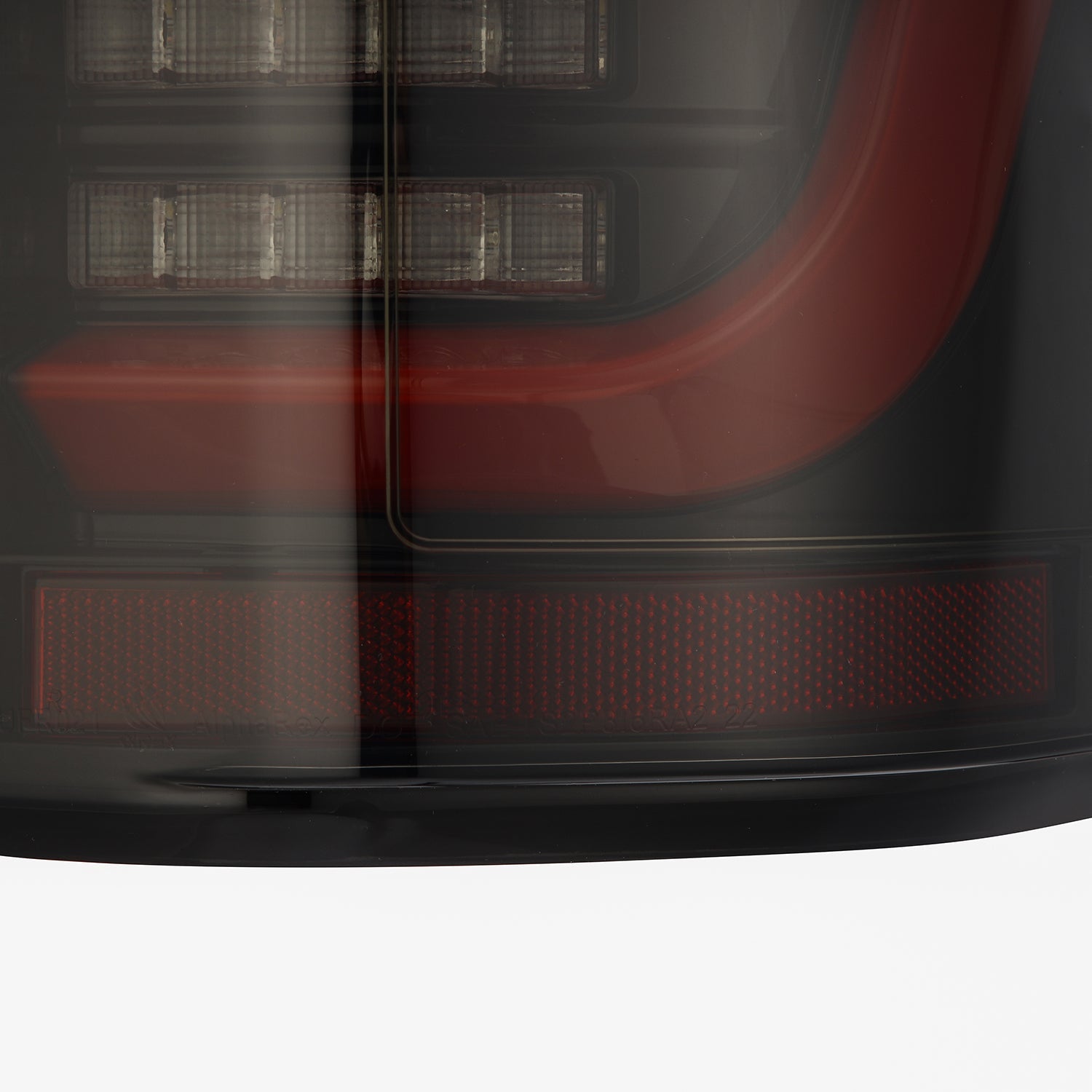 15-20 Ford F150 LUXX-Series LED Tail Lights Black-Red