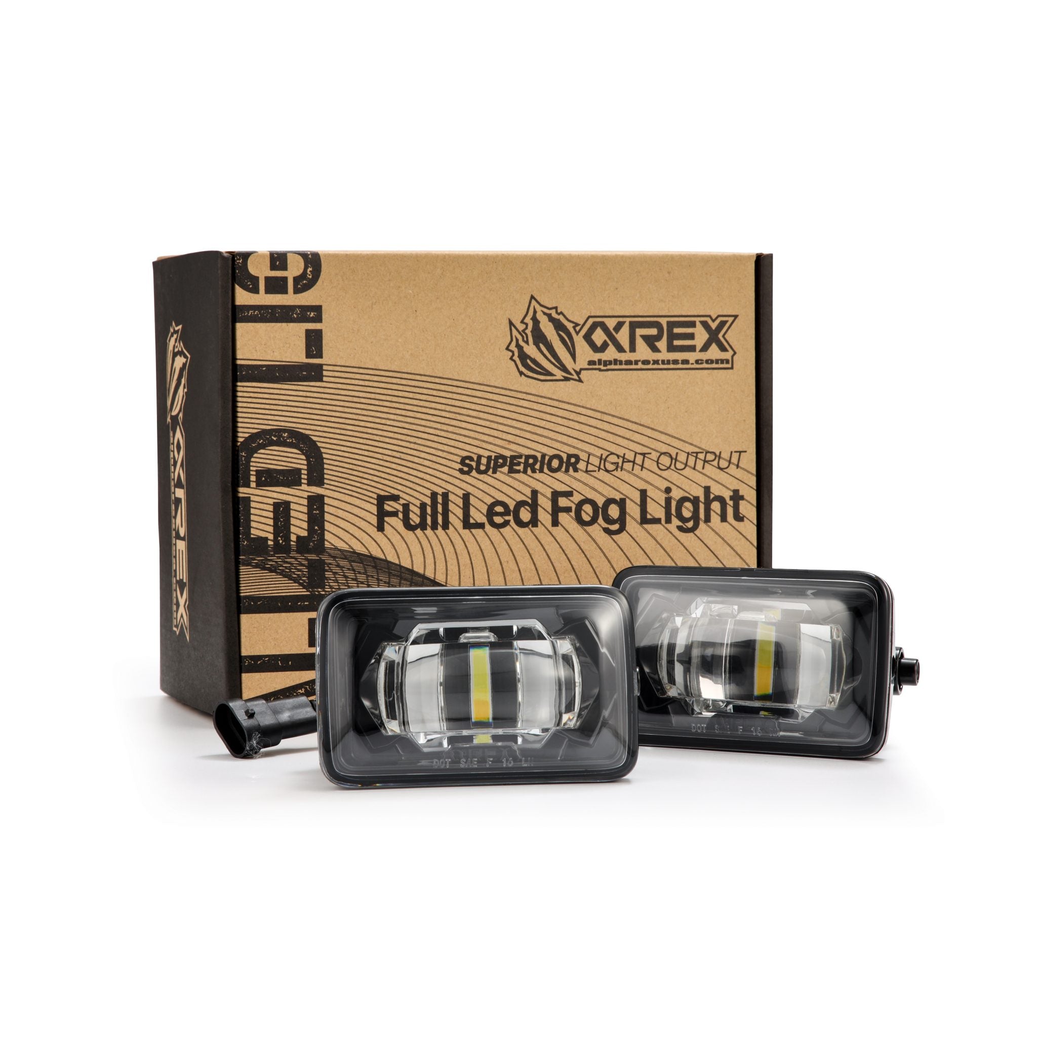 15-20 Ford F150/17-22 Super Duty DoubleTap Dual Color LED Projector Fog Lights
