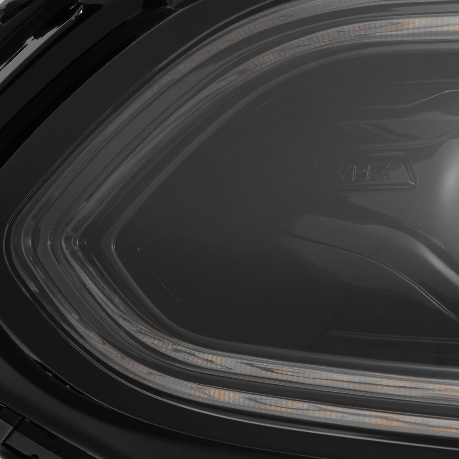15-23 Dodge Charger LUXX-Series LED Projector Headlights Alpha-Black