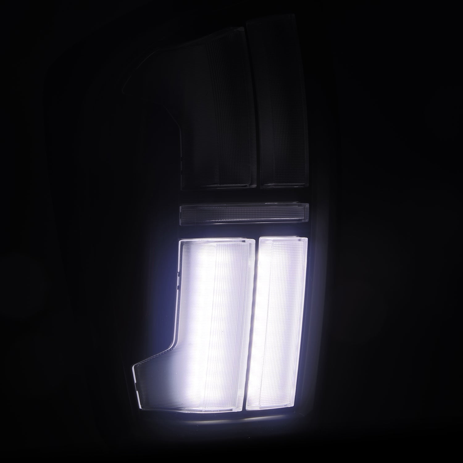 16-23 Toyota Tacoma NOVA-Series Prismatic LED Tail Lights Alpha-Black