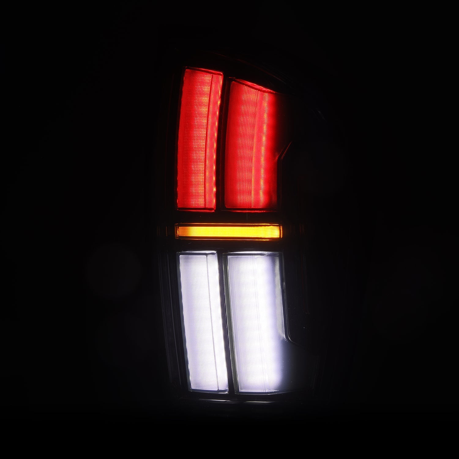 16-23 Toyota Tacoma NOVA-Series Prismatic LED Tail Lights Black
