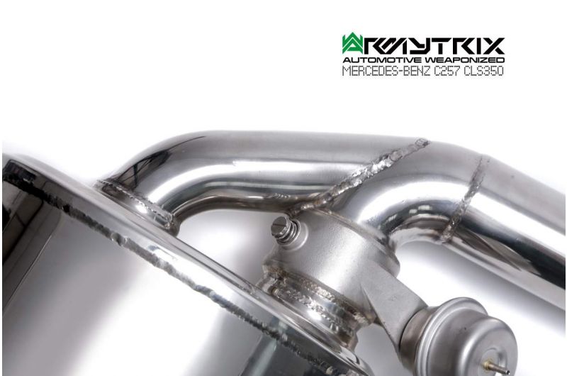 Armytrix Stainless Steel Valvetronic Cat Back Exhaust System Mercedes E350 W213 18+/CLS350 C257 18+