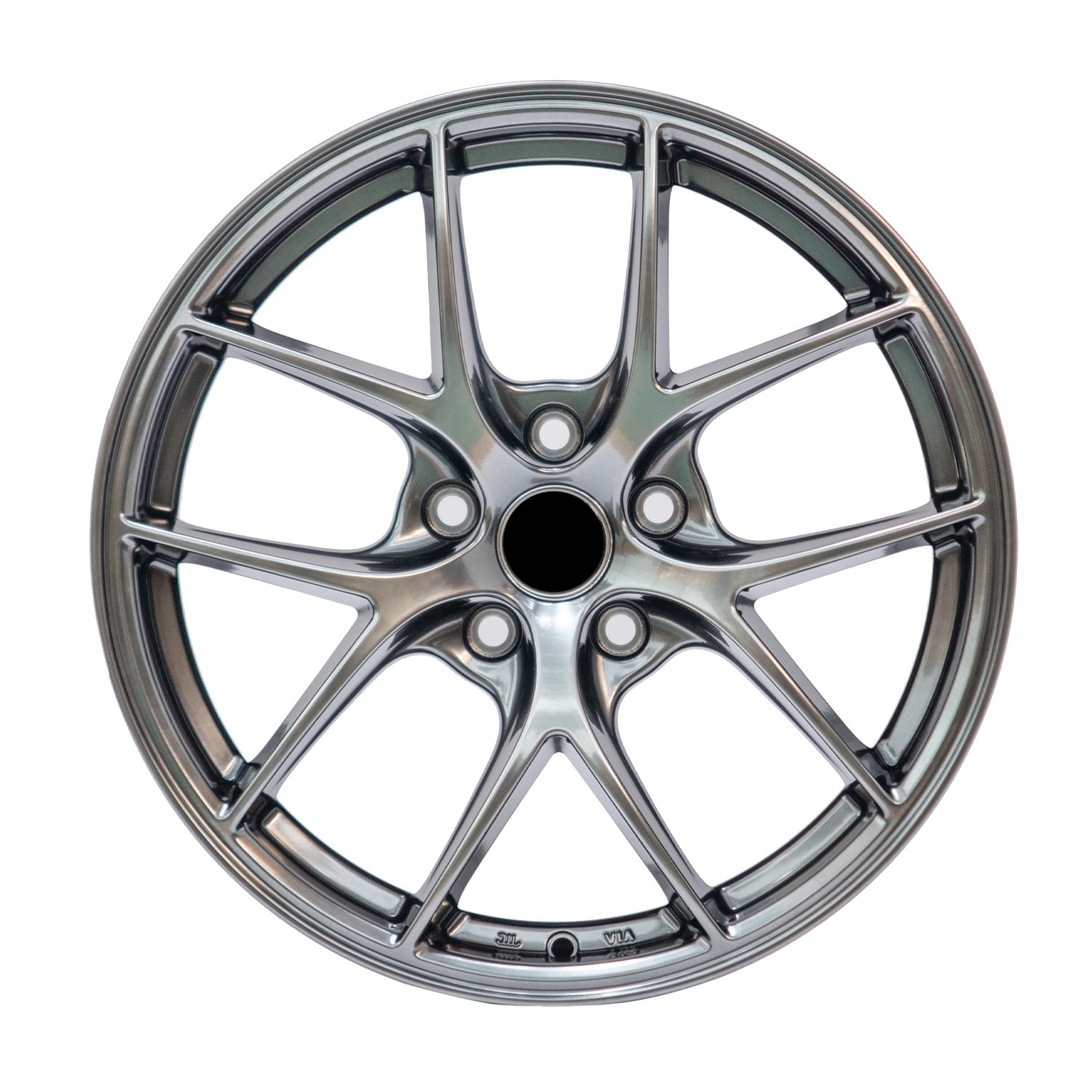 WWC 507 | 5-Split-Spoke Flow-Form Wheel – Silver