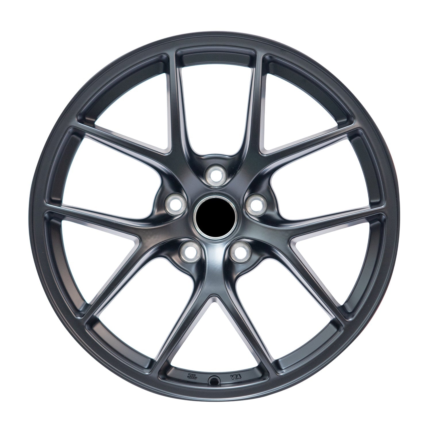 WWC 507 | 5-Split-Spoke Flow-Form Wheel – Matt Black