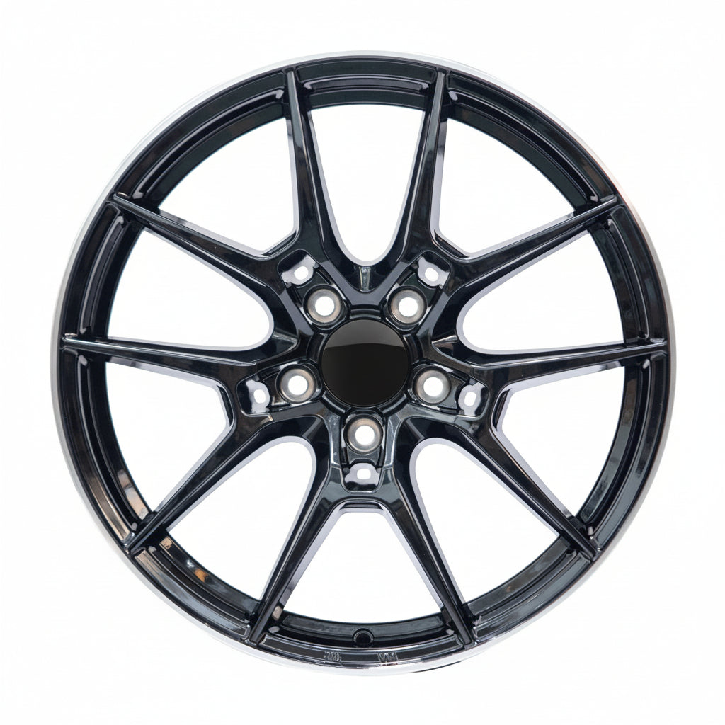 WWC G-Series – FlowForm Wheels – Matt Black Machined Lip