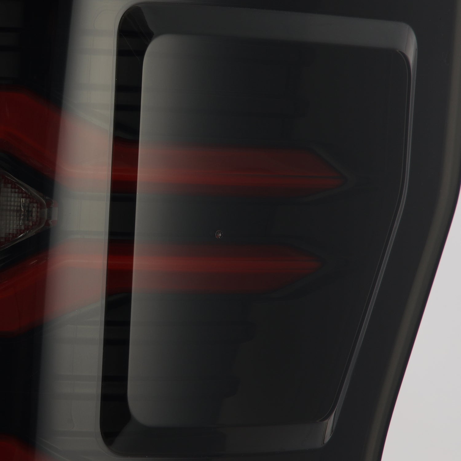 17-22 Ford Super Duty LUXX-Series LED Tail Lights Black-Red