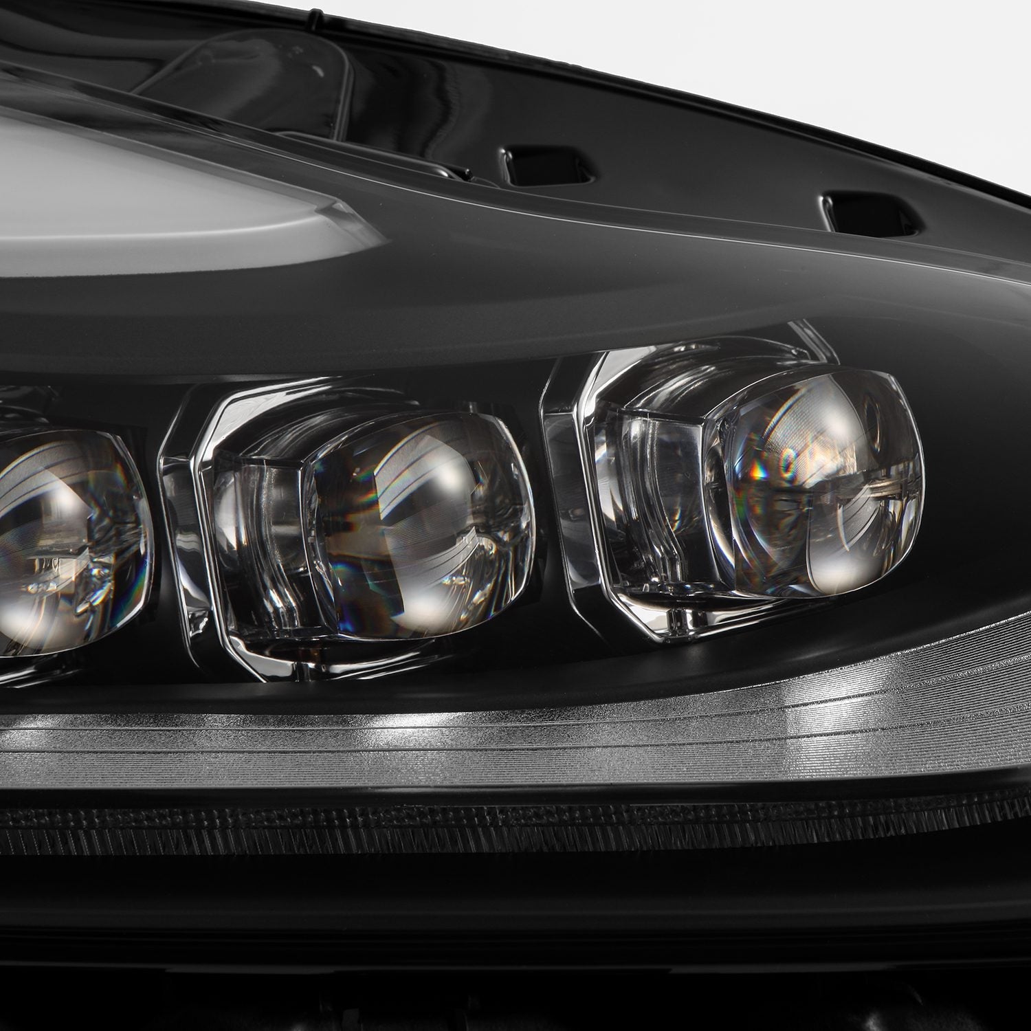 17-23 Tesla Model 3 / 20-24 Model Y NOVA-Series LED Projector Headlights Black