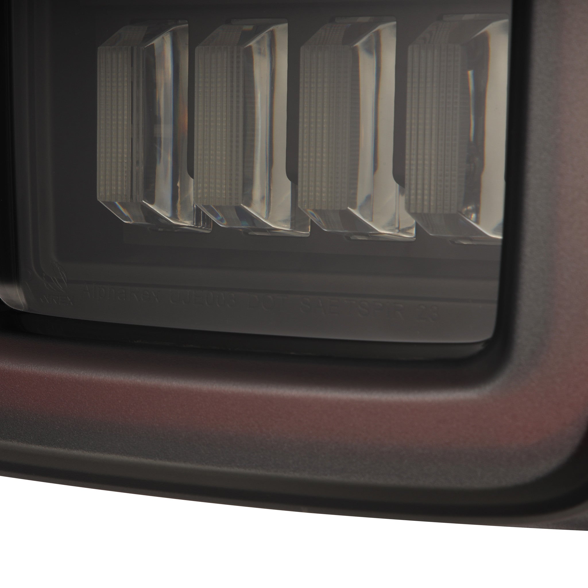 18-26 Jeep Wrangler JL NOVA-Series Prismatic LED Tail Lights Black-Red