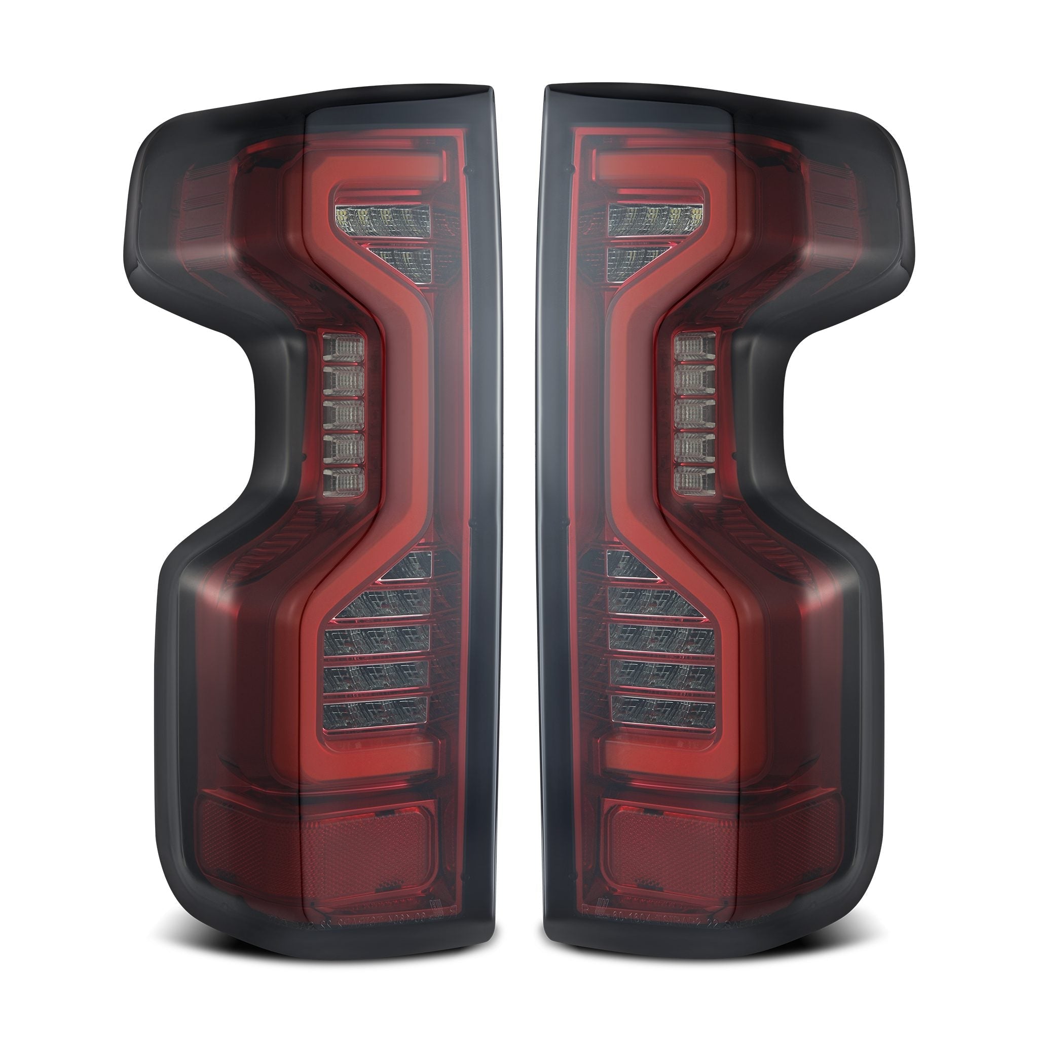 19-25 Chevrolet Silverado 1500 / 20-25 Silverado 2500HD/3500HD PRO-Series LED Tail Lights Red Smoke