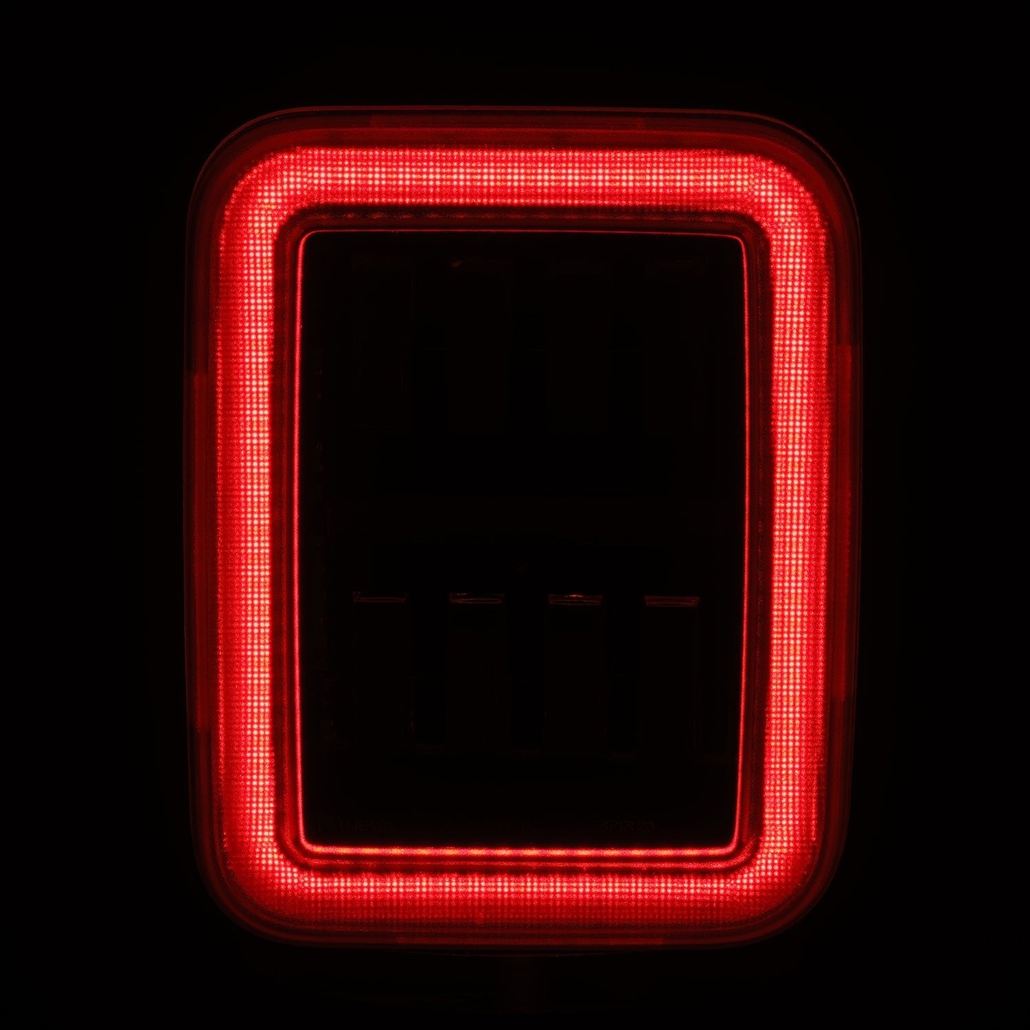 19-26 Jeep Gladiator JT NOVA-Series Prismatic LED Tail Lights Black-Red