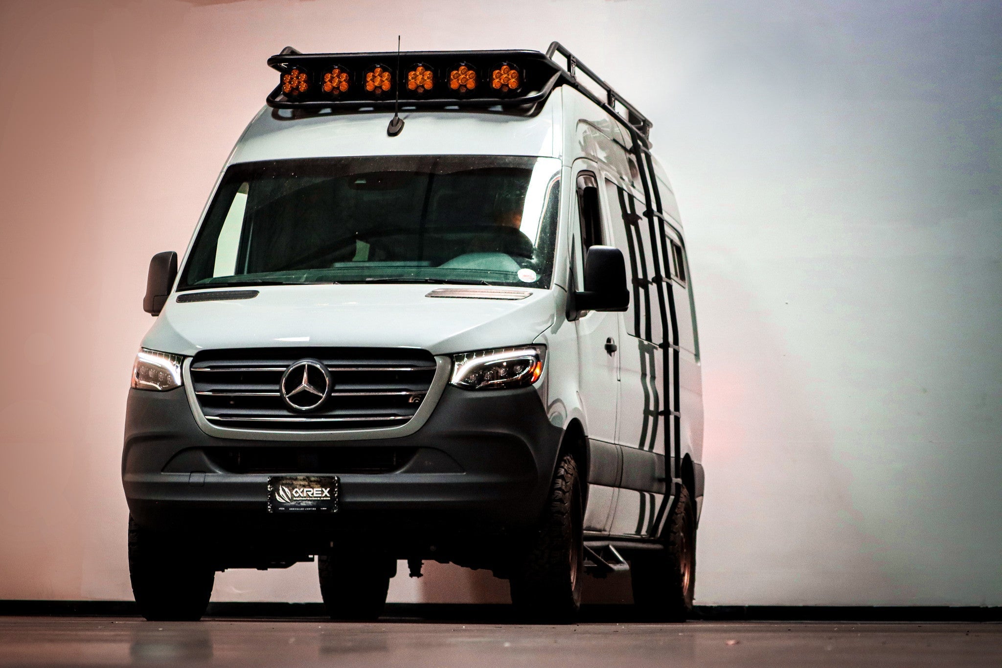 19-26 Mercedes-Benz Sprinter NOVA-Series LED Projector Headlights Black