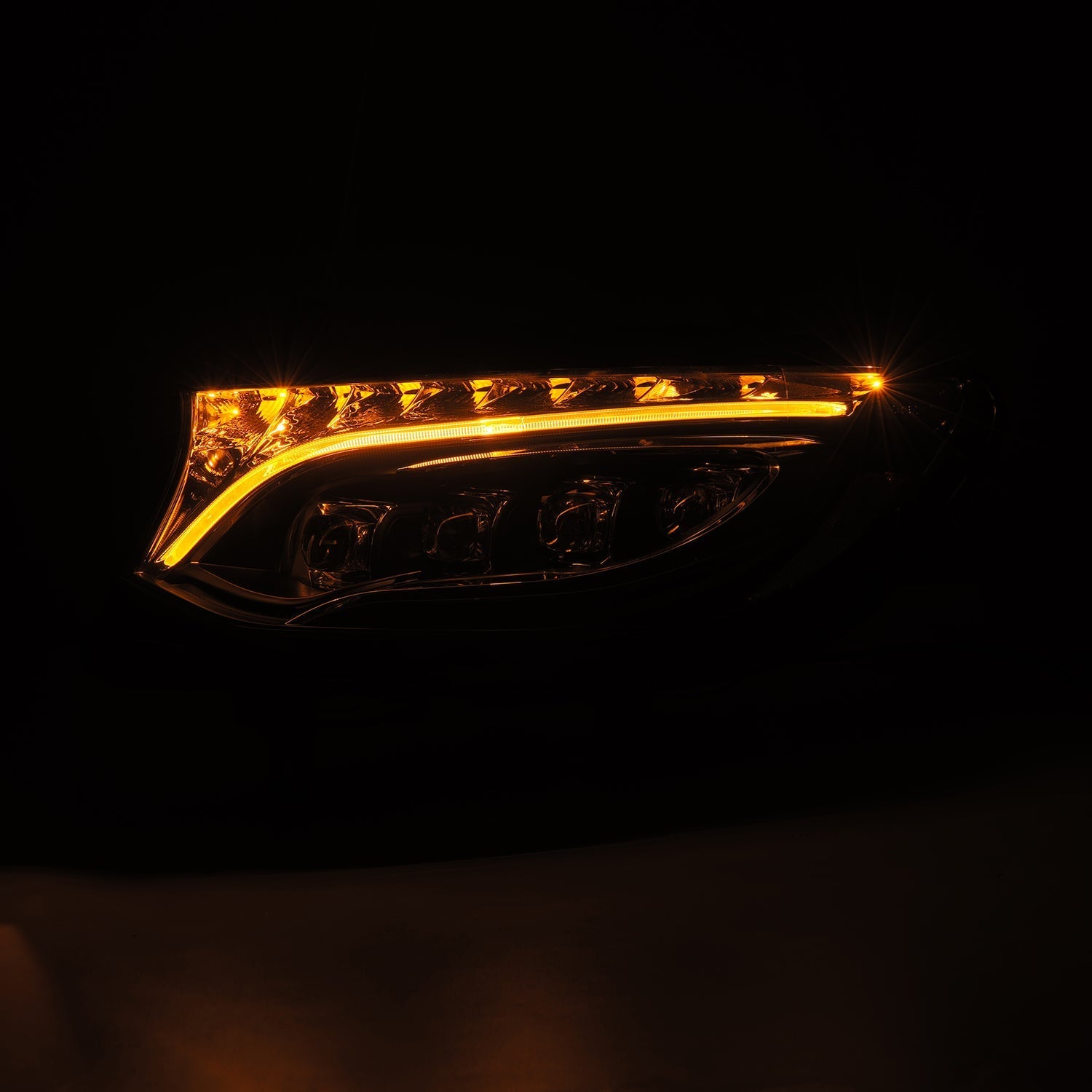 19-26 Mercedes-Benz Sprinter NOVA-Series LED Projector Headlights Black