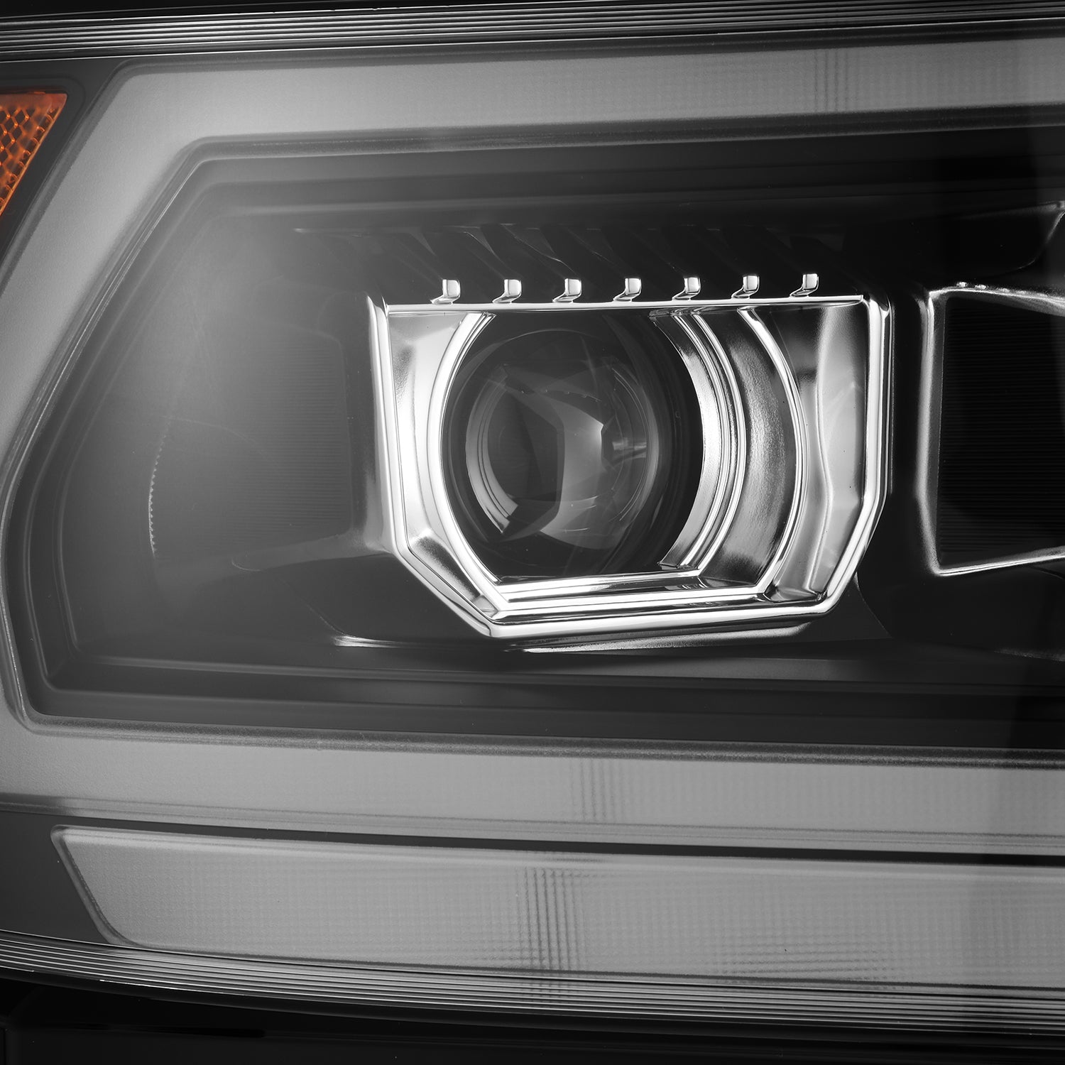 19-24 Ram 1500 (MK II 2500 Style) PRO-Series Halogen Projector Headlights Black