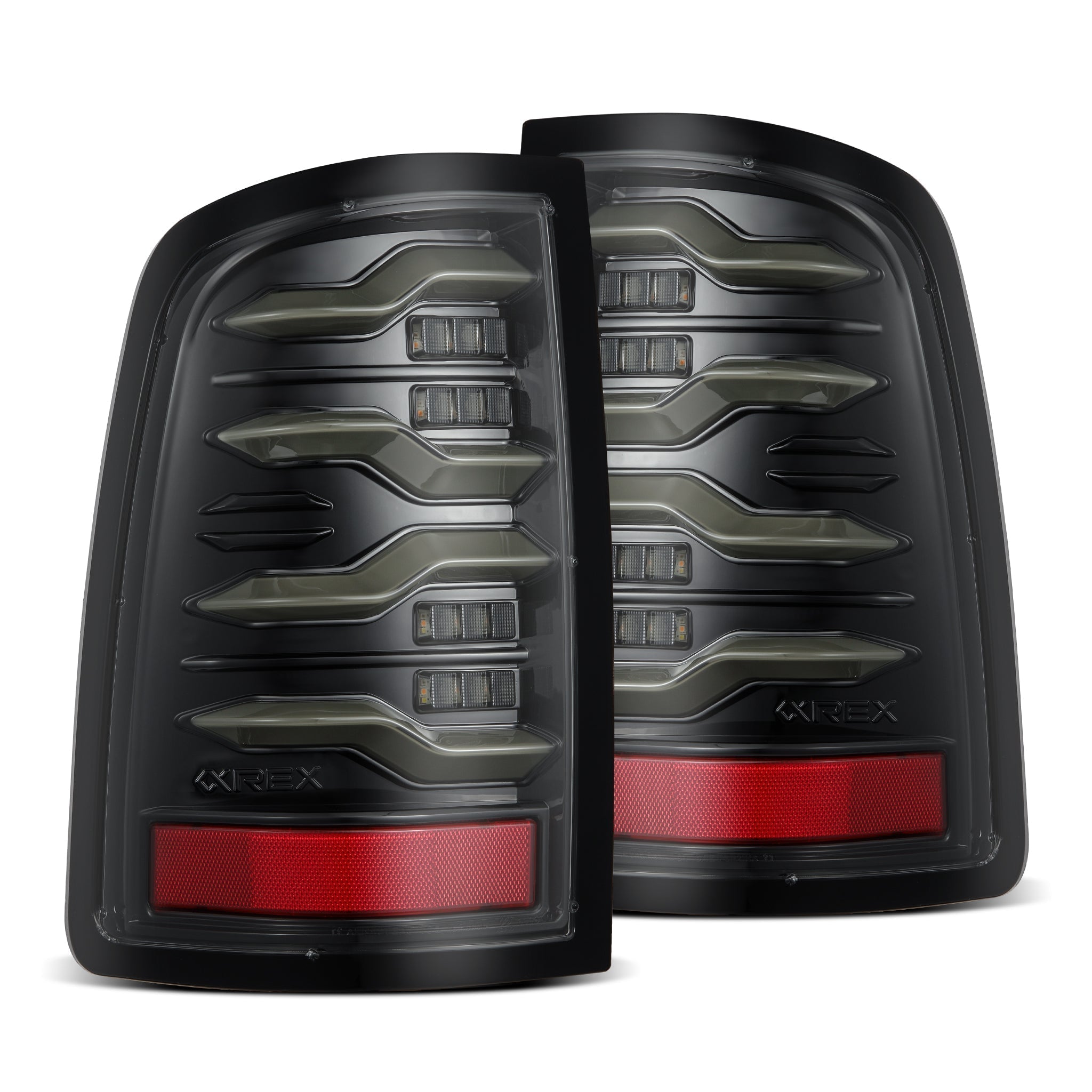 19-24 Ram 2500/3500 LUXX-Series LED Tail Lights Alpha-Black