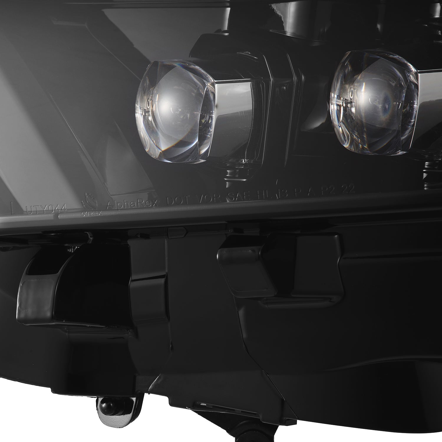 19-25 Toyota RAV4 (Low Trim) NOVA-Series LED Projector Headlights Alpha-Black