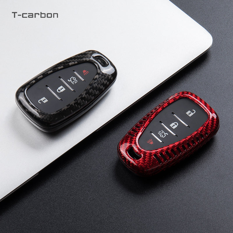 Chevrolet Carbon Fiber Key Cover – Camaro / Malibu / Traverse