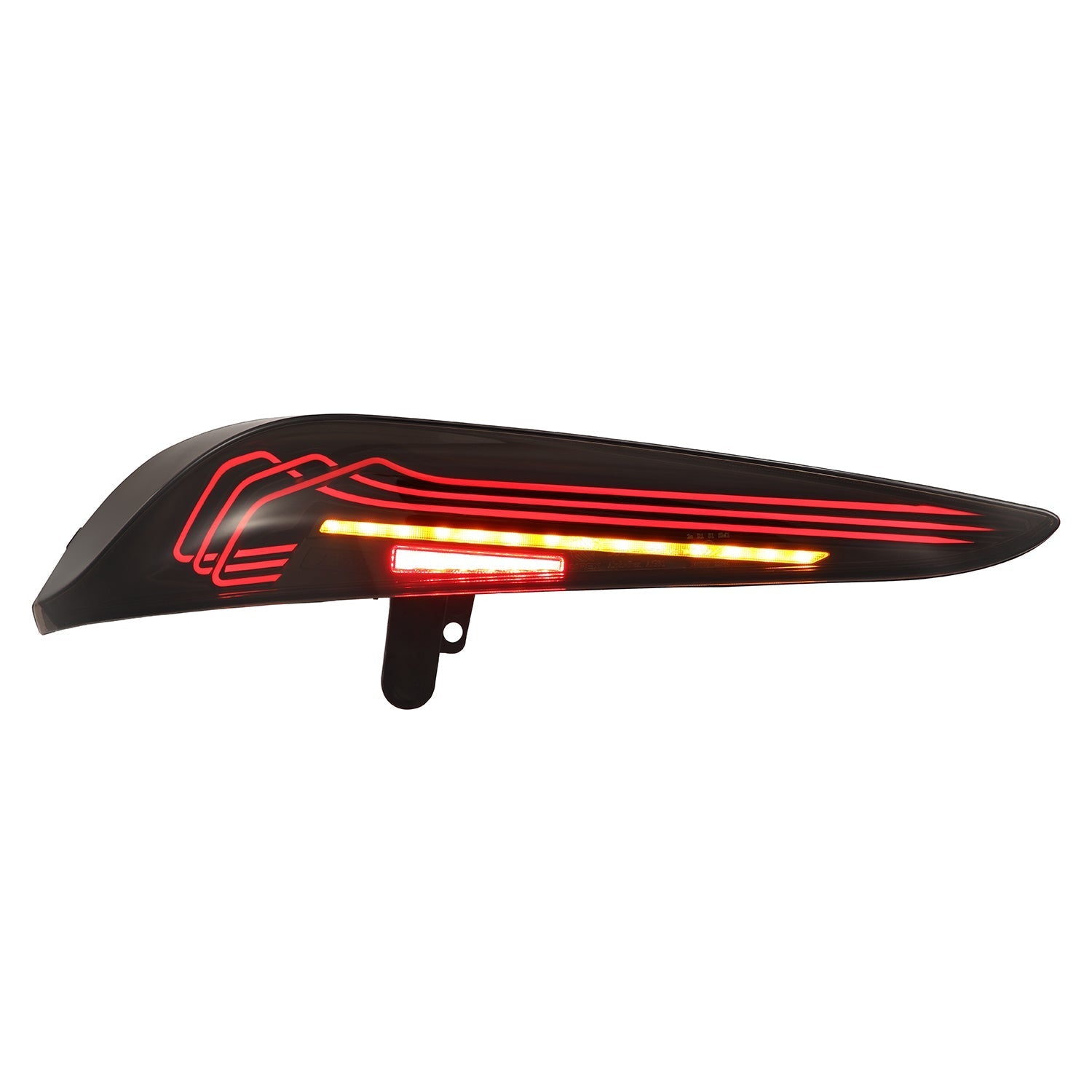 20-26 Toyota Supra CSL Laser Style LUXX-Series LED Tail Lights - Alpha Black