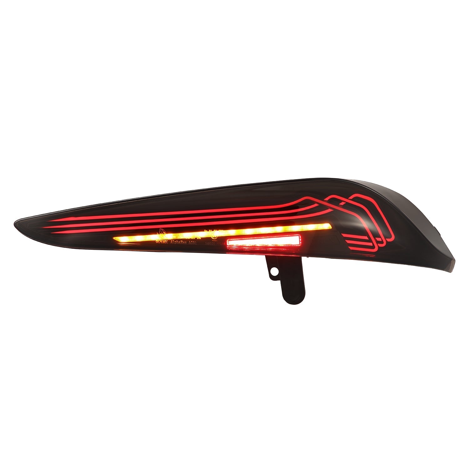20-26 Toyota Supra CSL Laser Style LUXX-Series LED Tail Lights - Alpha Black