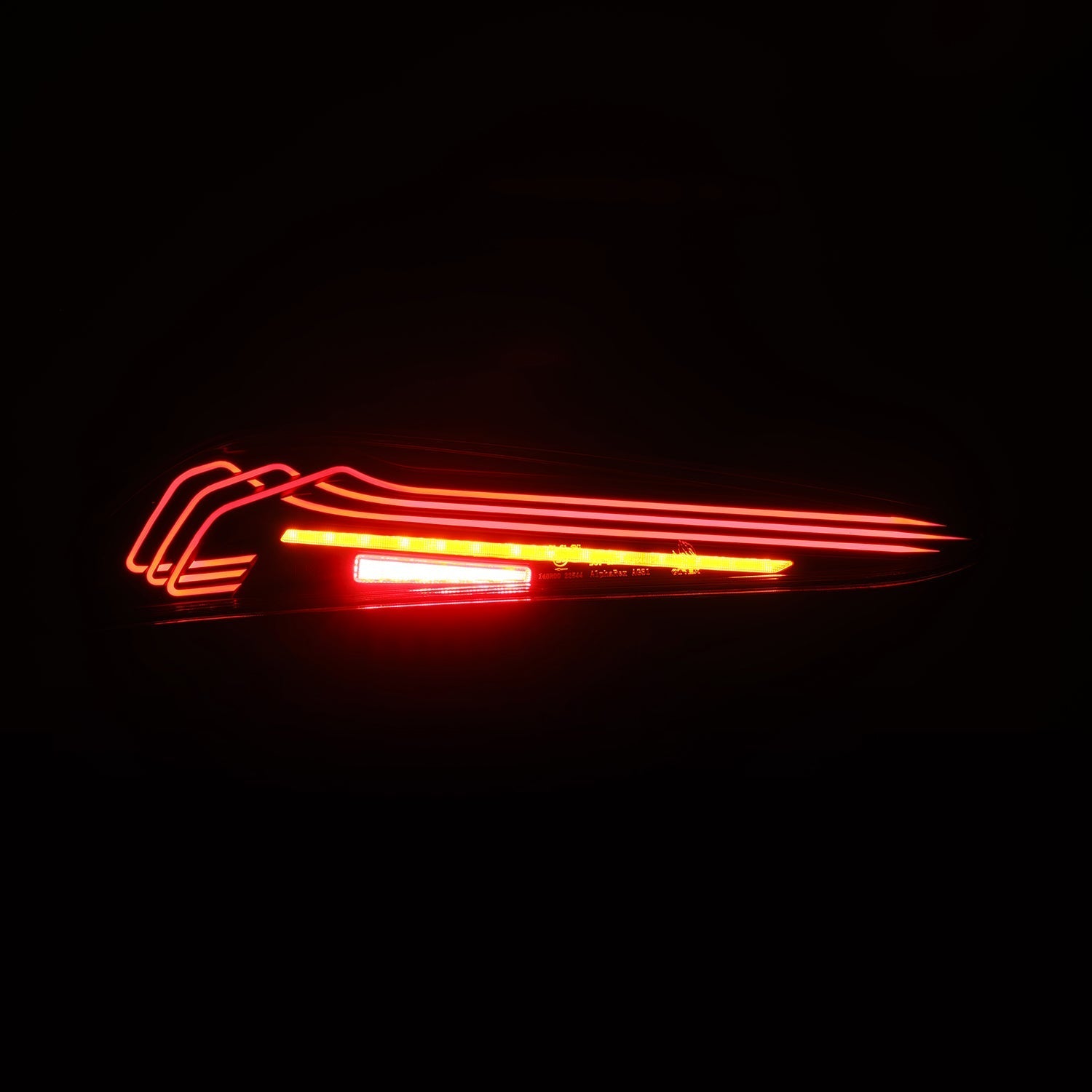 20-26 Toyota Supra CSL Laser Style LUXX-Series LED Tail Lights - Vivid Red