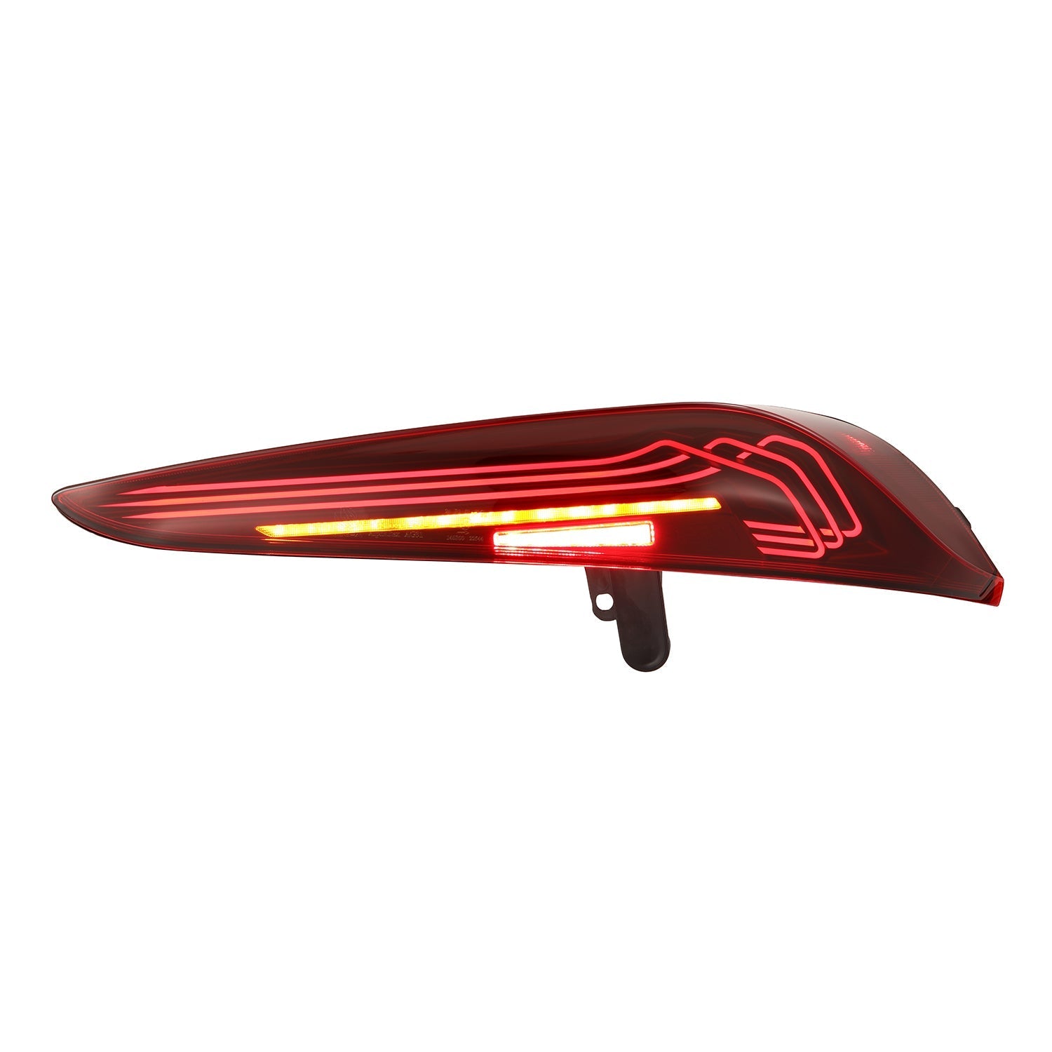 20-26 Toyota Supra CSL Laser Style LUXX-Series LED Tail Lights - Vivid Red