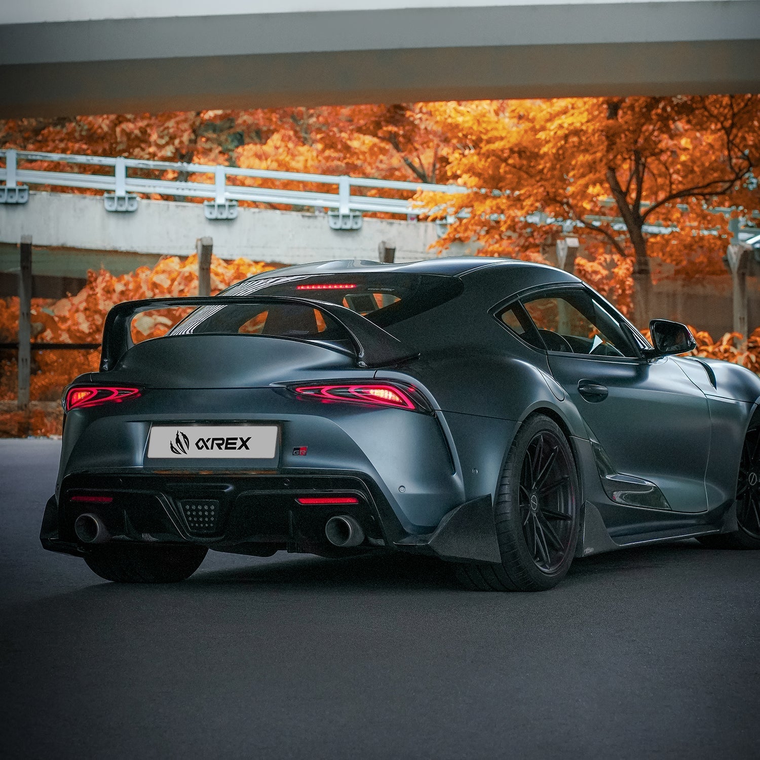 20-26 Toyota Supra FT-1 Style LUXX-Series LED Tail Lights - Alpha Black
