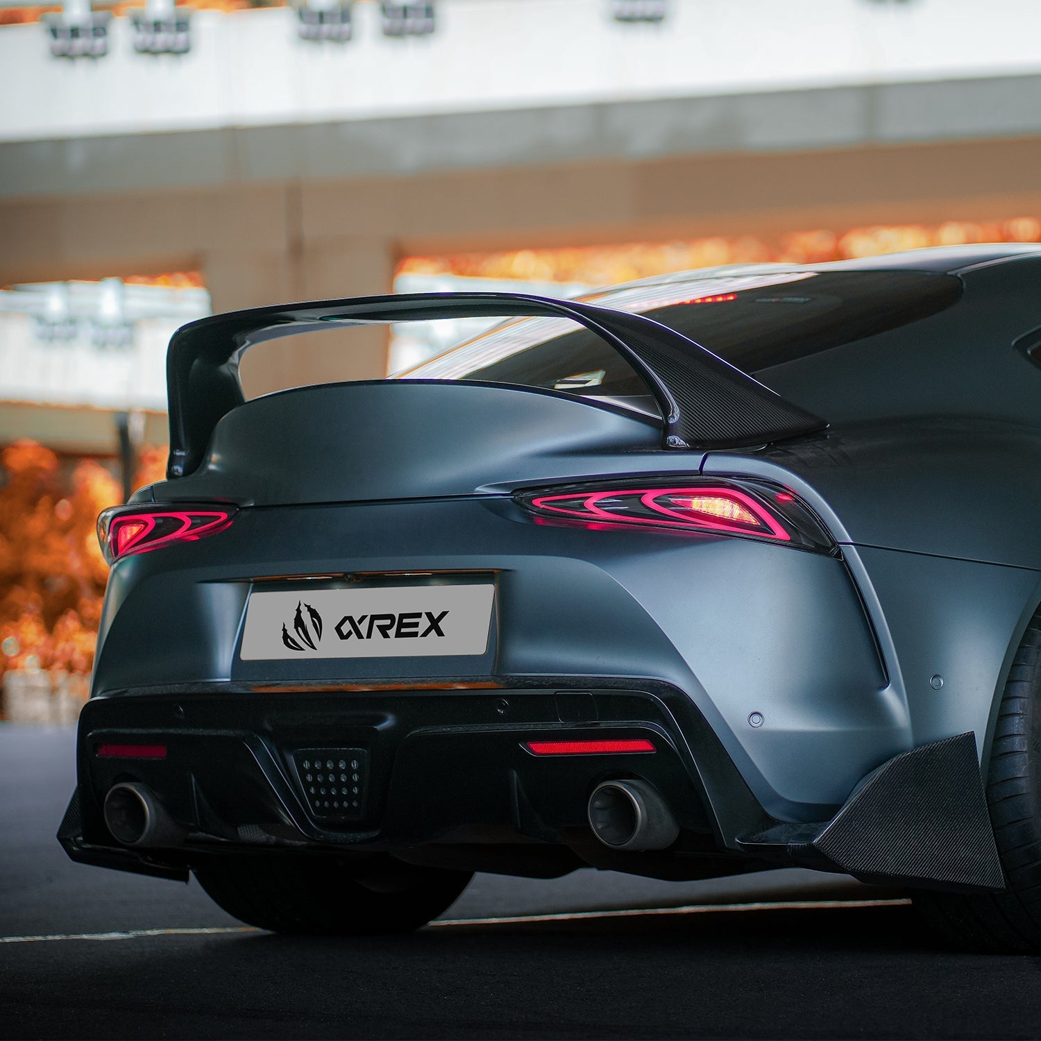 20-26 Toyota Supra FT-1 Style LUXX-Series LED Tail Lights - Alpha Black