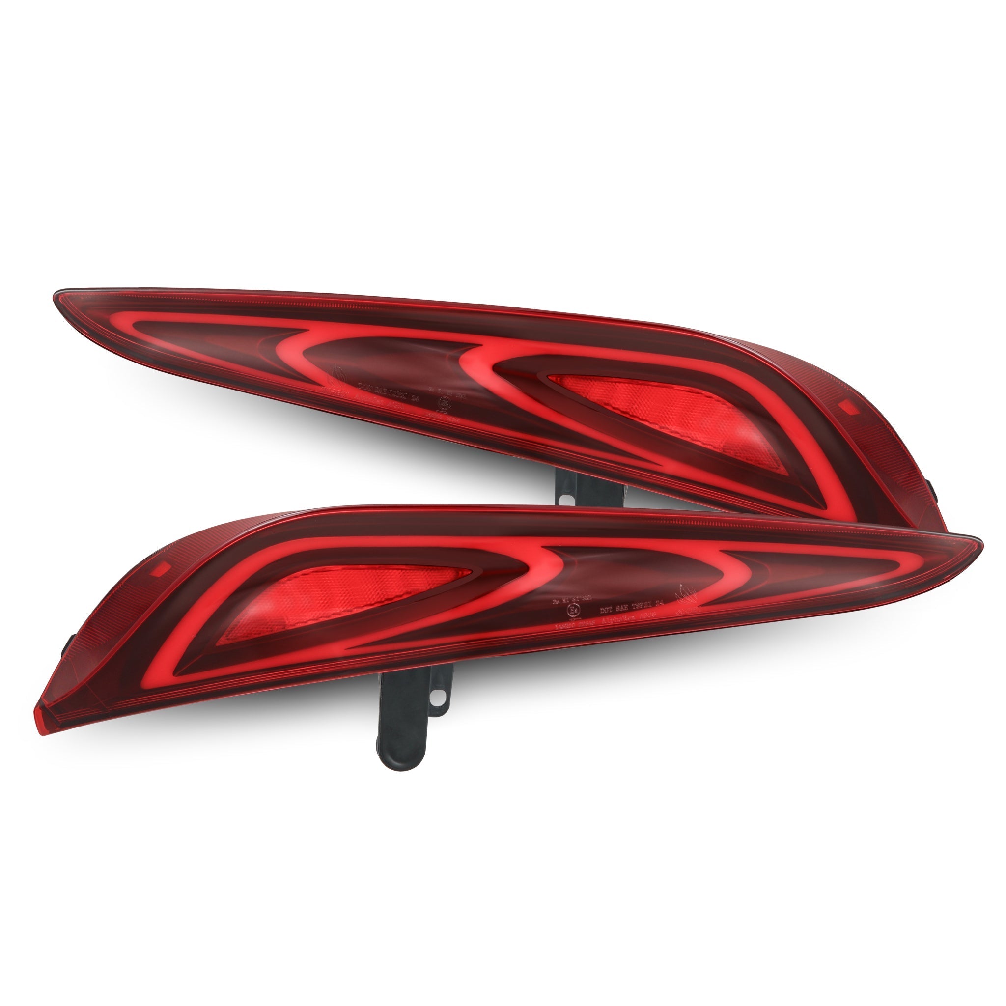 20-26 Toyota Supra FT-1 Style LUXX-Series LED Tail Lights - Vivid Red