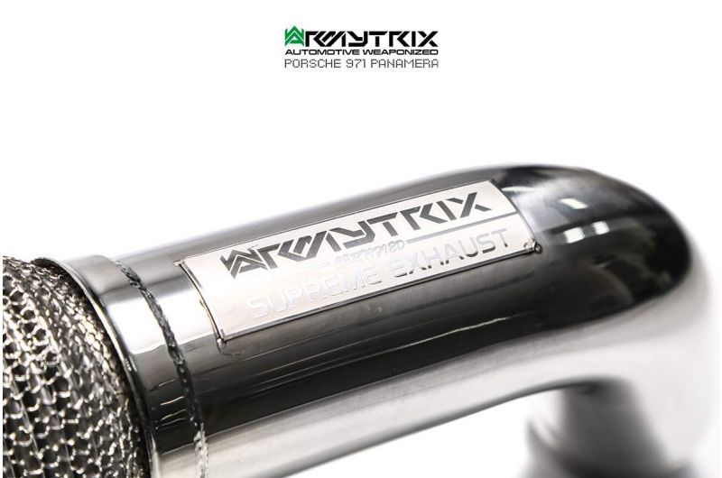 Armytrix Stainless Steel Valvetronic Cat Back Exhaust System (Long Wheelbase Model only) Porsche Panamera/4/4Sport Turismo 971 17+