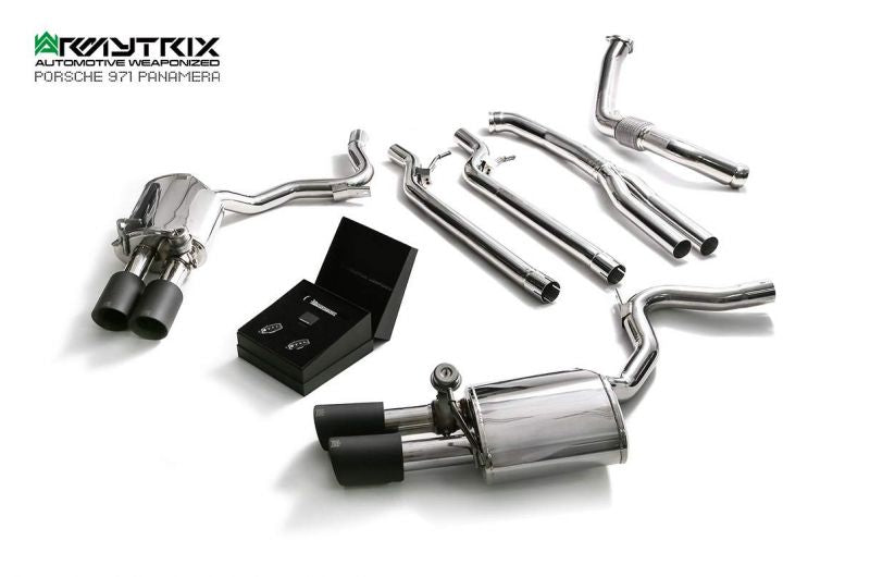 Armytrix Stainless Steel Valvetronic Cat Back Exhaust System (Long Wheelbase Model only) Porsche Panamera/4/4Sport Turismo 971 17+