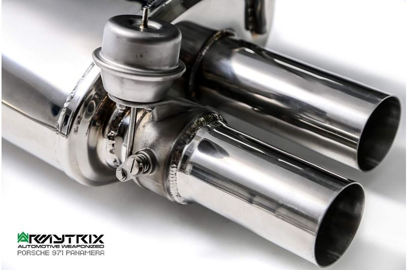 Armytrix Stainless Steel Valvetronic Cat Back Exhaust System (Long Wheelbase Model only) Porsche Panamera/4/4Sport Turismo 971 17+