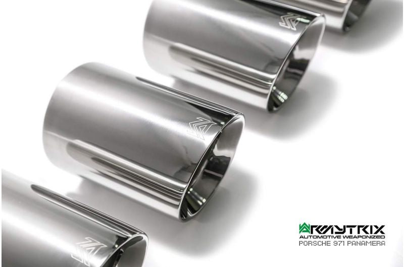 Armytrix Stainless Steel Valvetronic Cat Back Exhaust System (Long Wheelbase Model only) Porsche Panamera/4/4Sport Turismo 971 17+