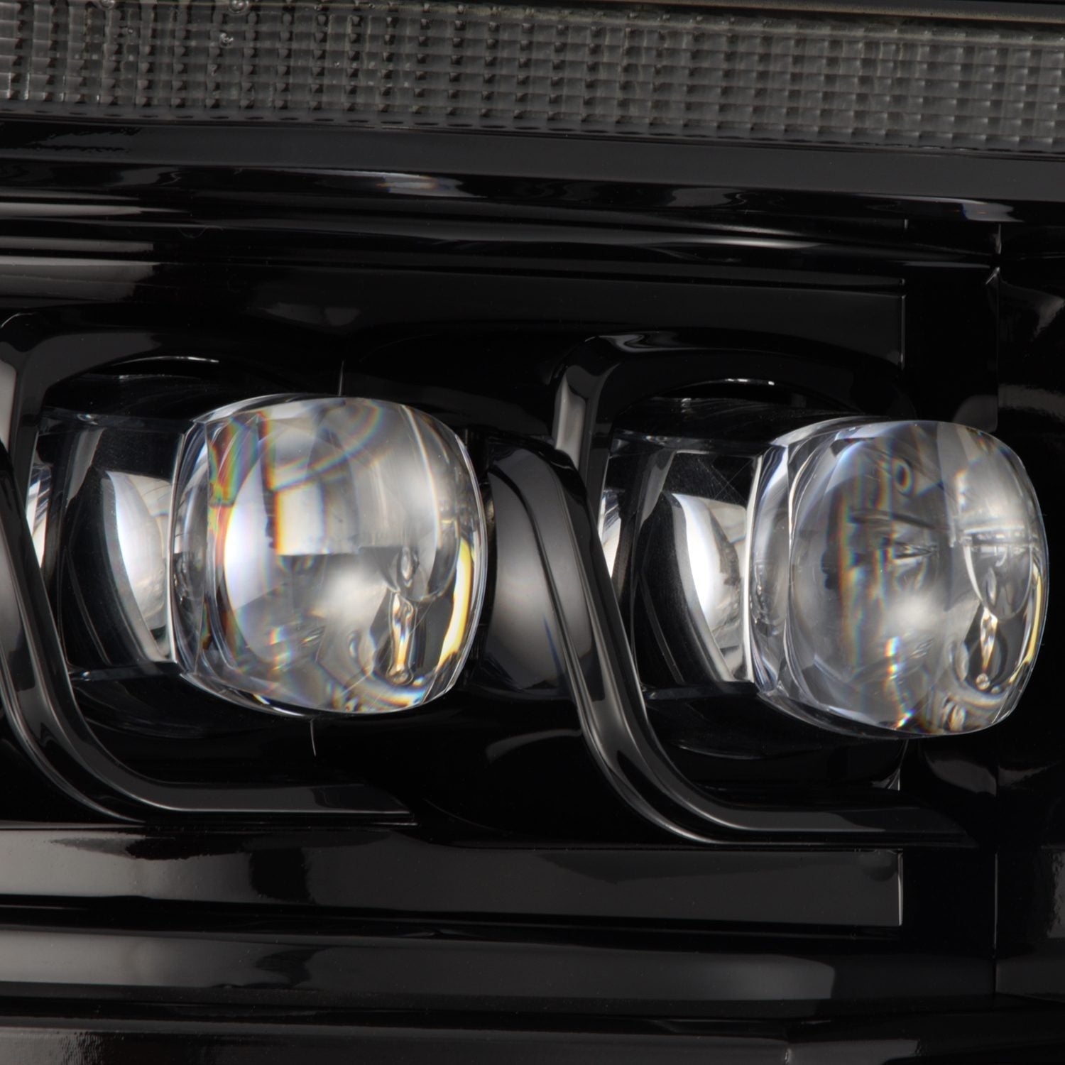 21-23 Ford F150 / 21-23 Ford F150 Raptor NOVA-Series LED Projector Headlights Alpha-Black