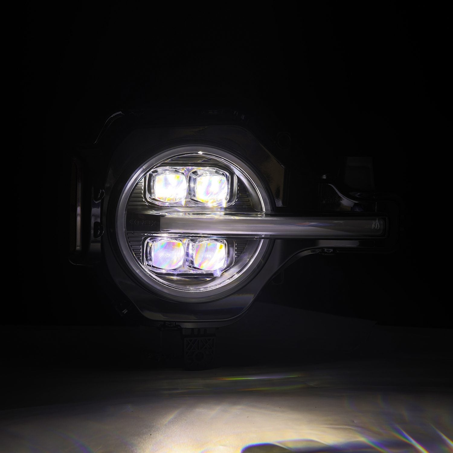 21-26 Ford Bronco / 22-26 Bronco Raptor NOVA-Series LED Projector Headlights Black