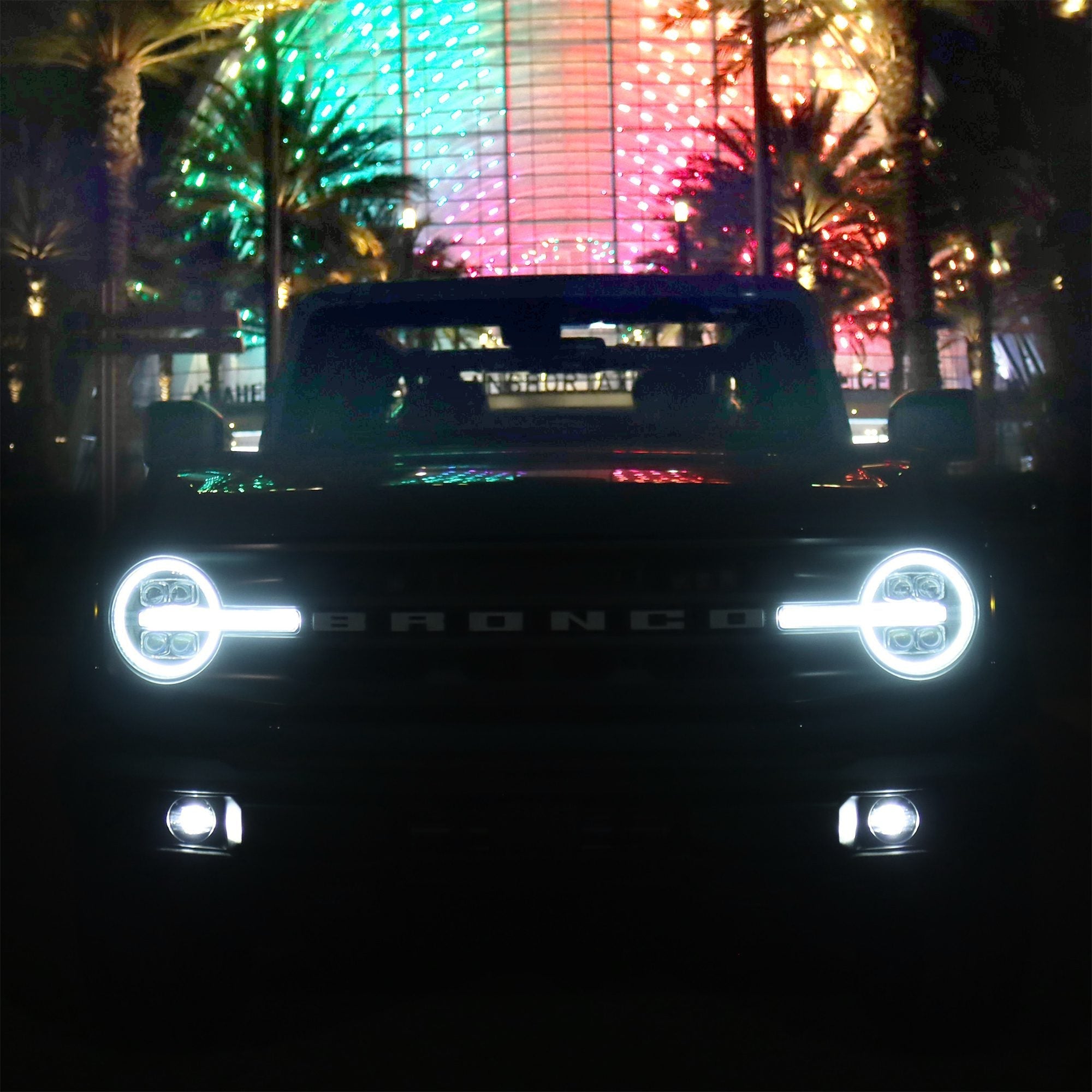 21-26 Ford Bronco / 22-26 Bronco Raptor NOVA-Series LED Projector Headlights Black