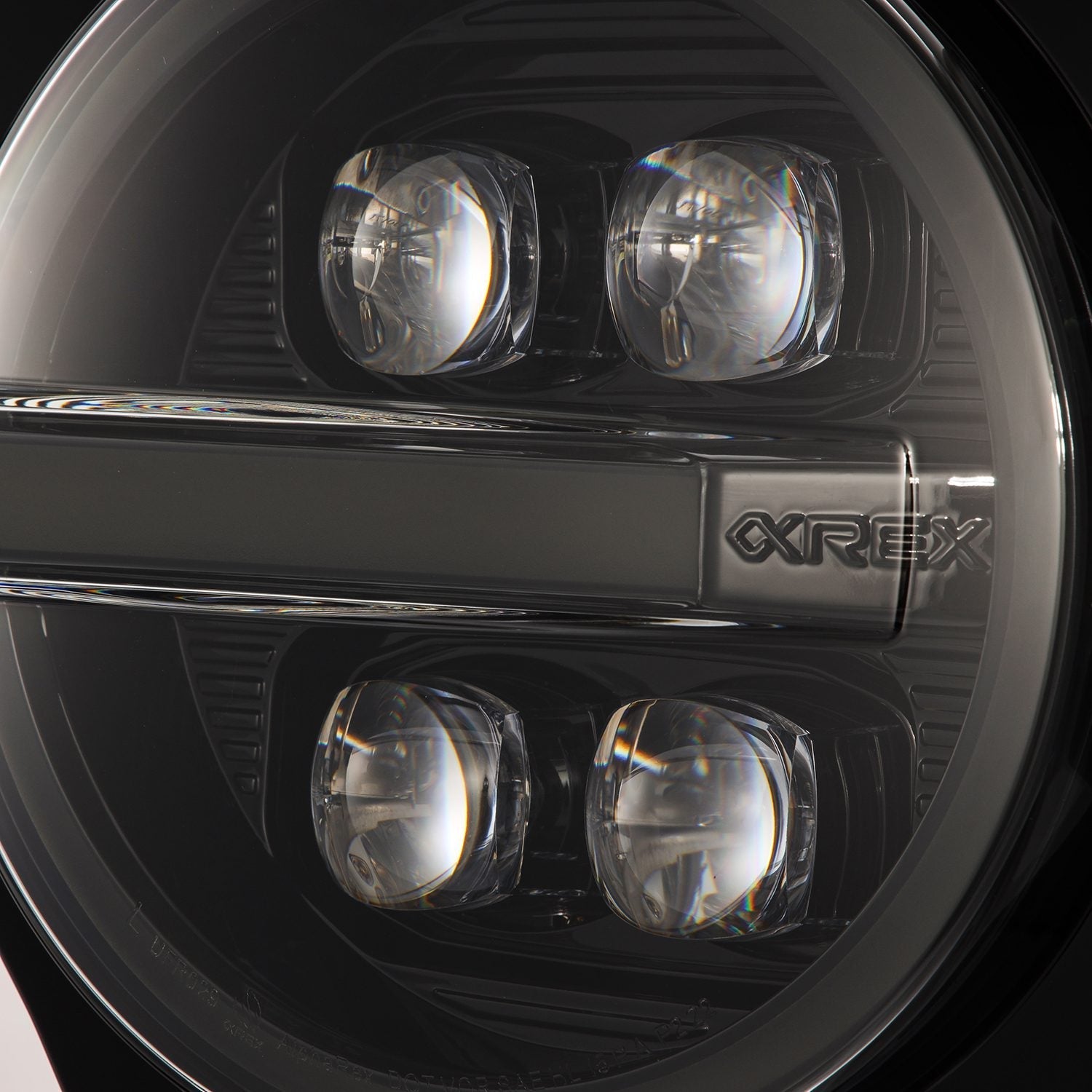 21-26 Ford Bronco / 22-26 Ford Bronco Raptor NOVA-Series LED Projector Headlights Alpha-black