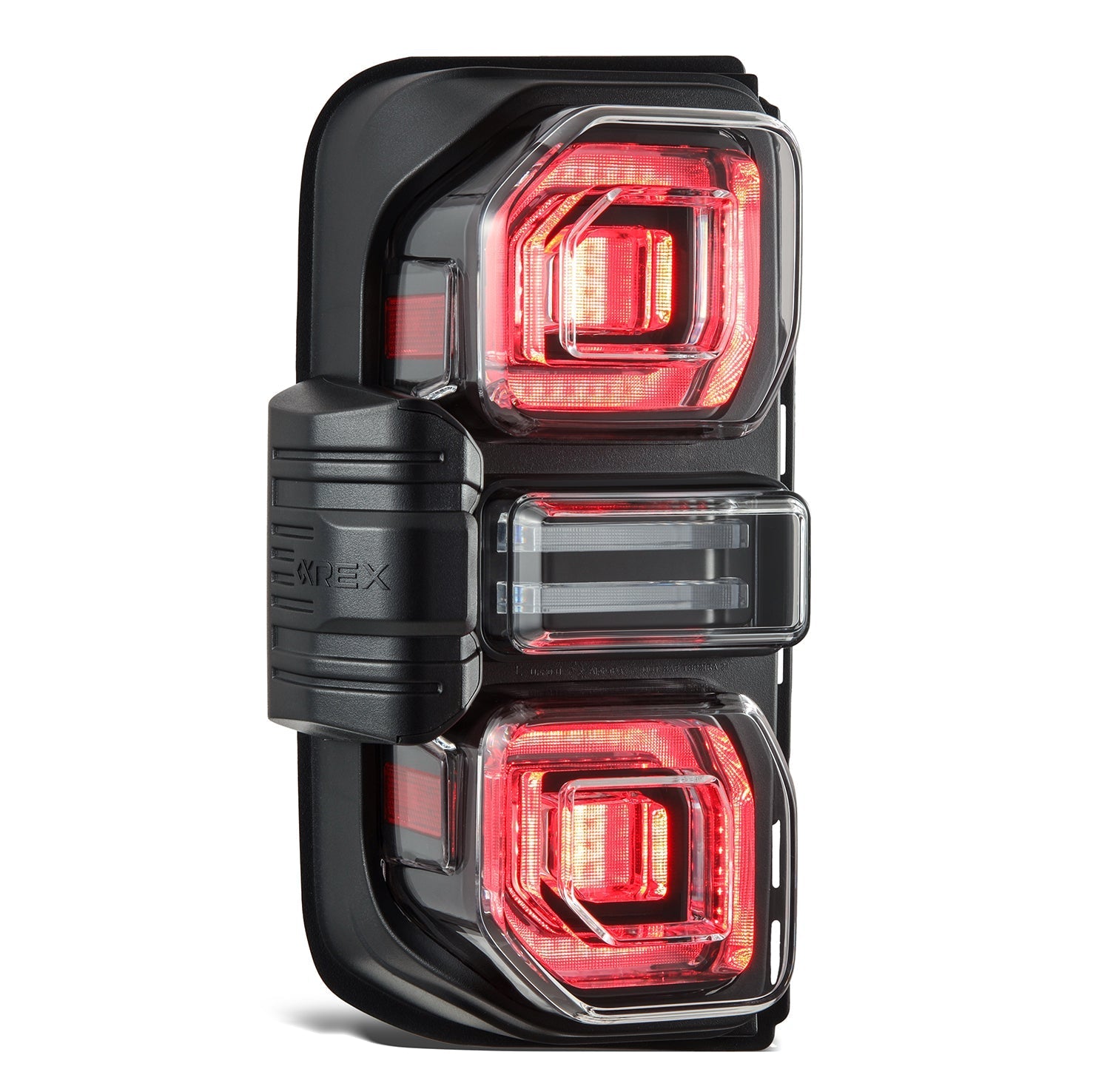 21-26 Ford Bronco NOVA-Series Prismatic LED Tail Lights Black